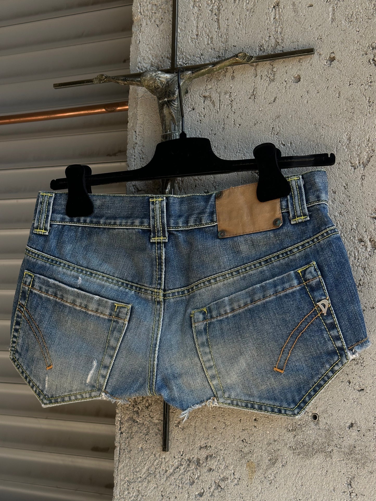 DONDUP DENIM MINI SHORTS