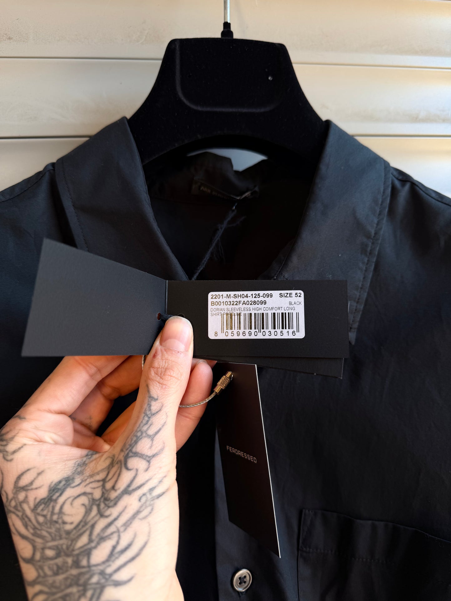 ANN DEMEULEMEESTER DORIAN VEST