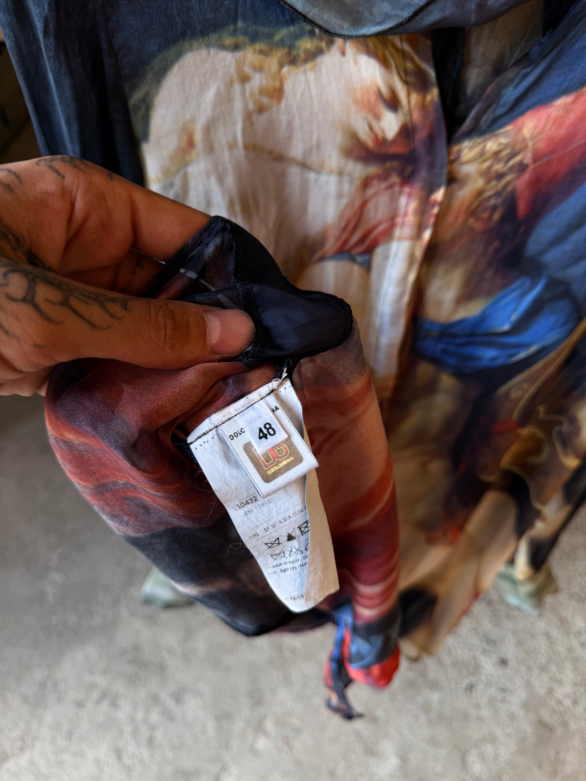 DOLCE & GABBANA RENAISSANCE TOP