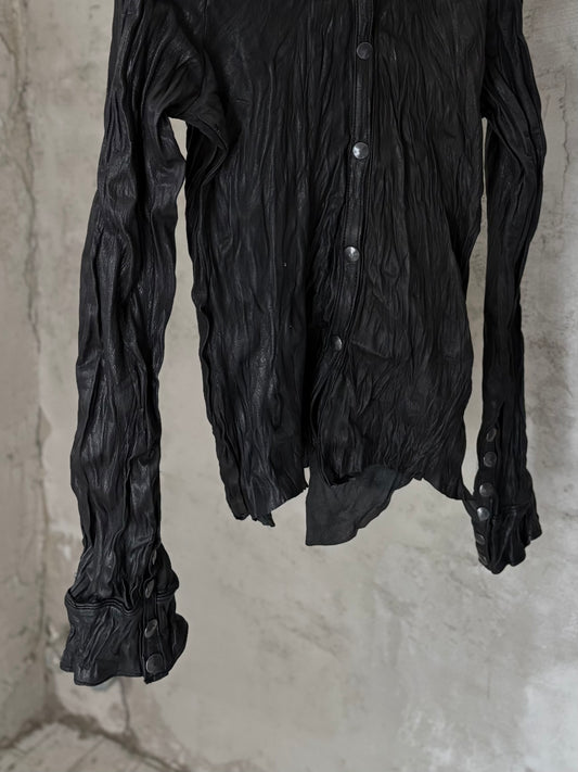 ALEKSANDER CECCO “ARMONYEN” HANDMADE LEATHER SHIRT