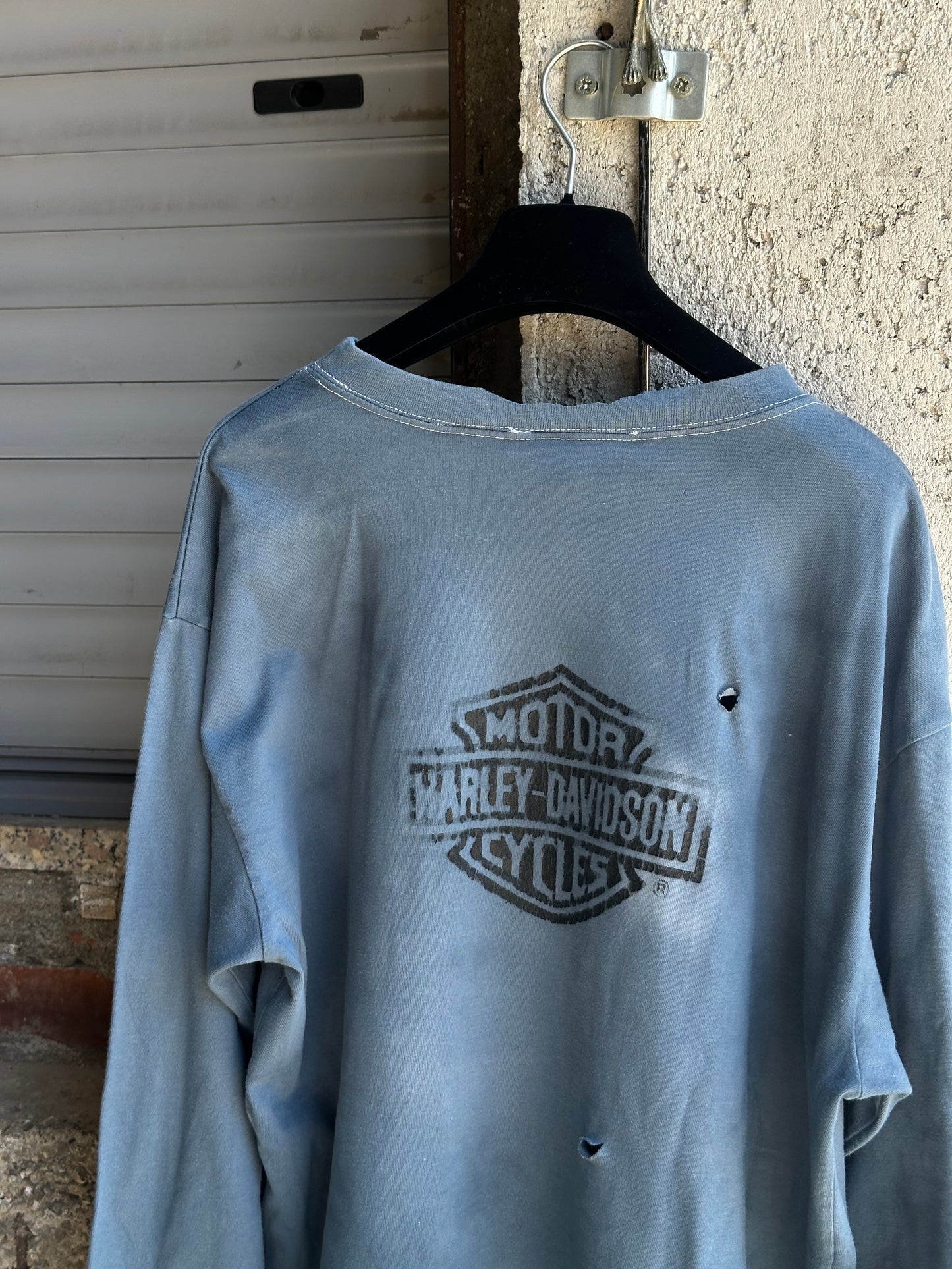 HARLEY DAVIDSON DISTRESSED LONGSLEEVE