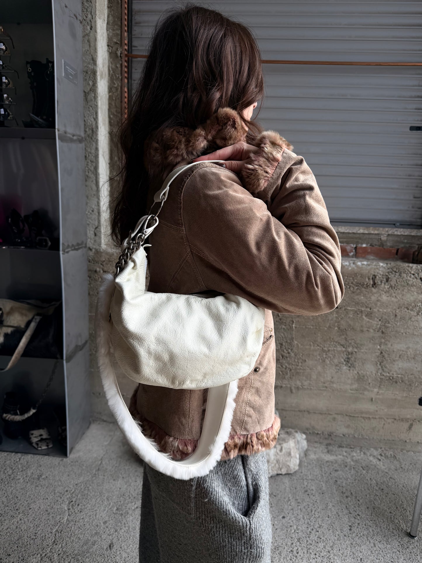 MIU MIU FUR BAG