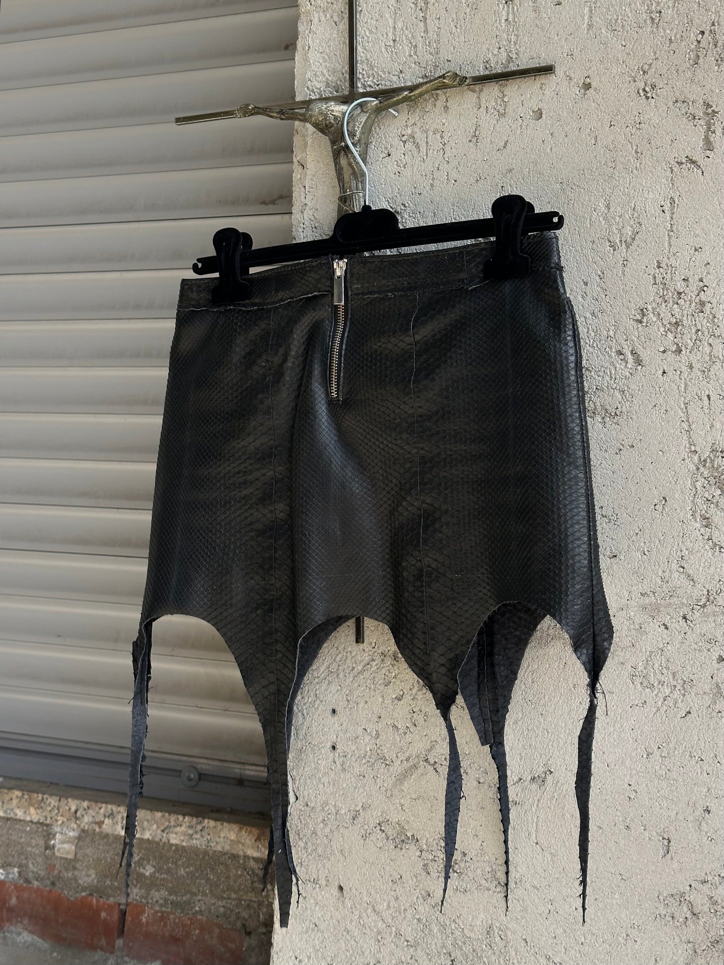 ALEKSANDER CECCO “SEVERYA” HANDMADE PYTHON SKIRT