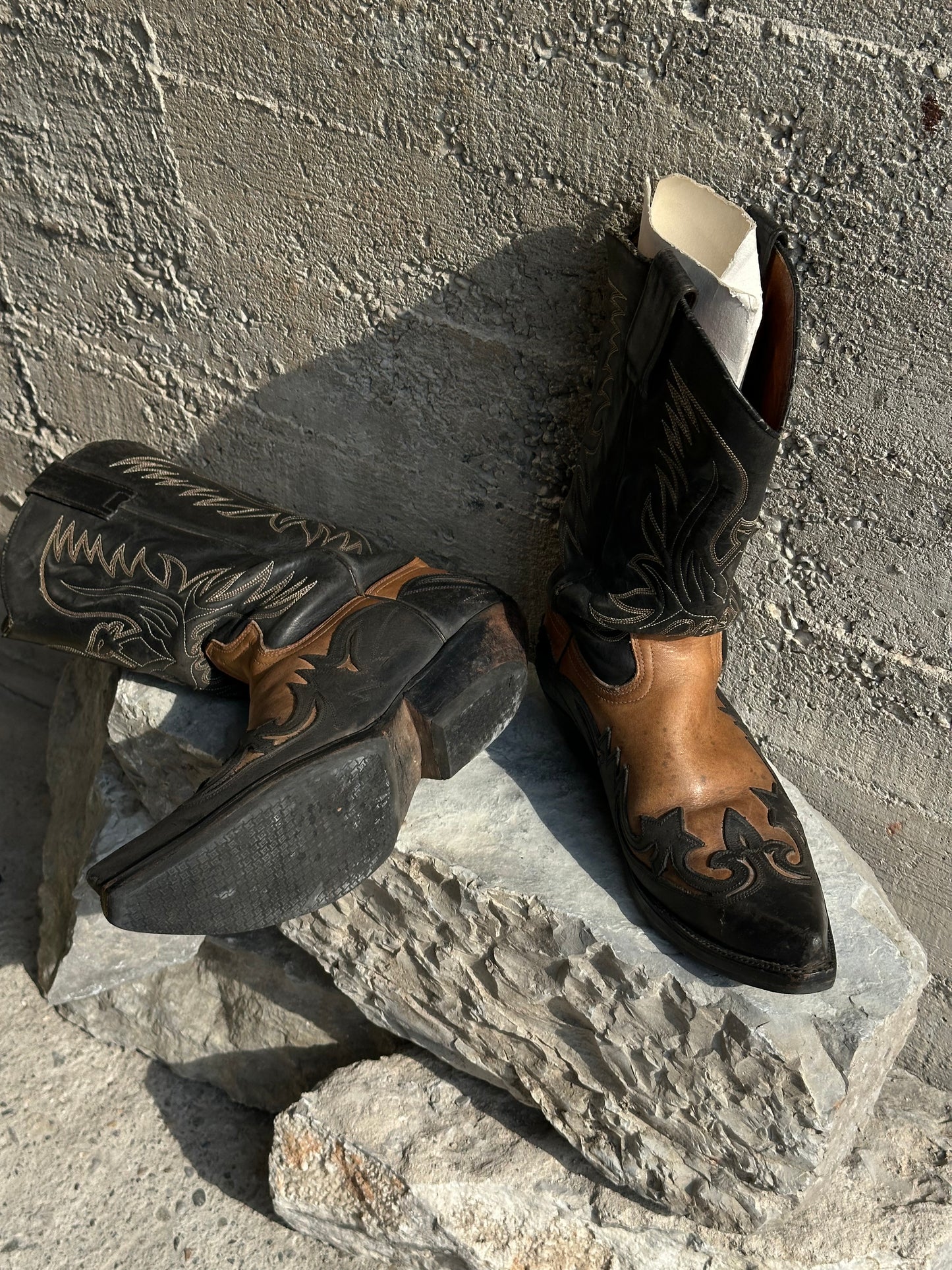 TEXAN LEATHER BOOTS