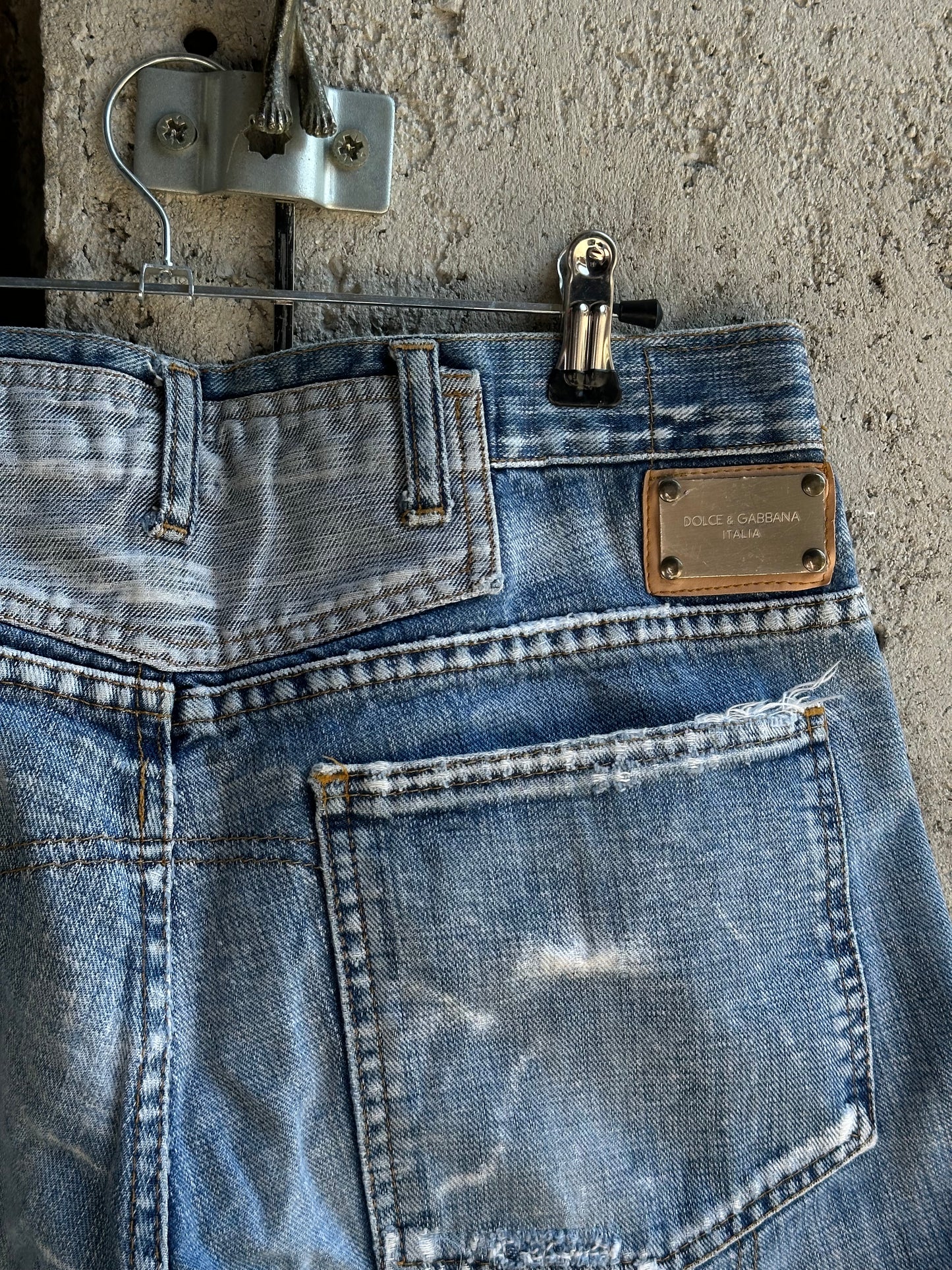 DOLCE & GABBANA DENIM SHORTS