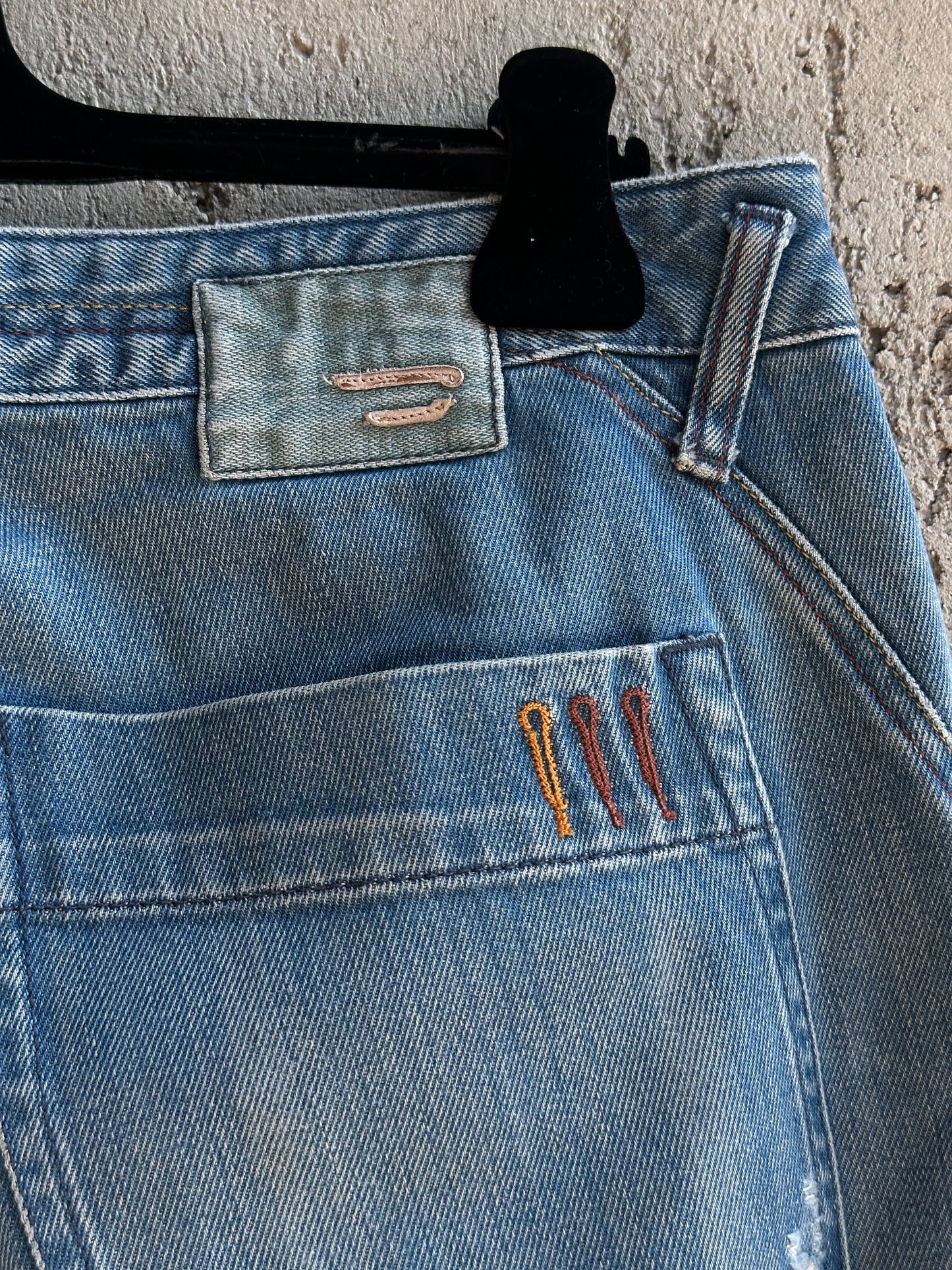 DIESEL BAGGY DENIM PANTS