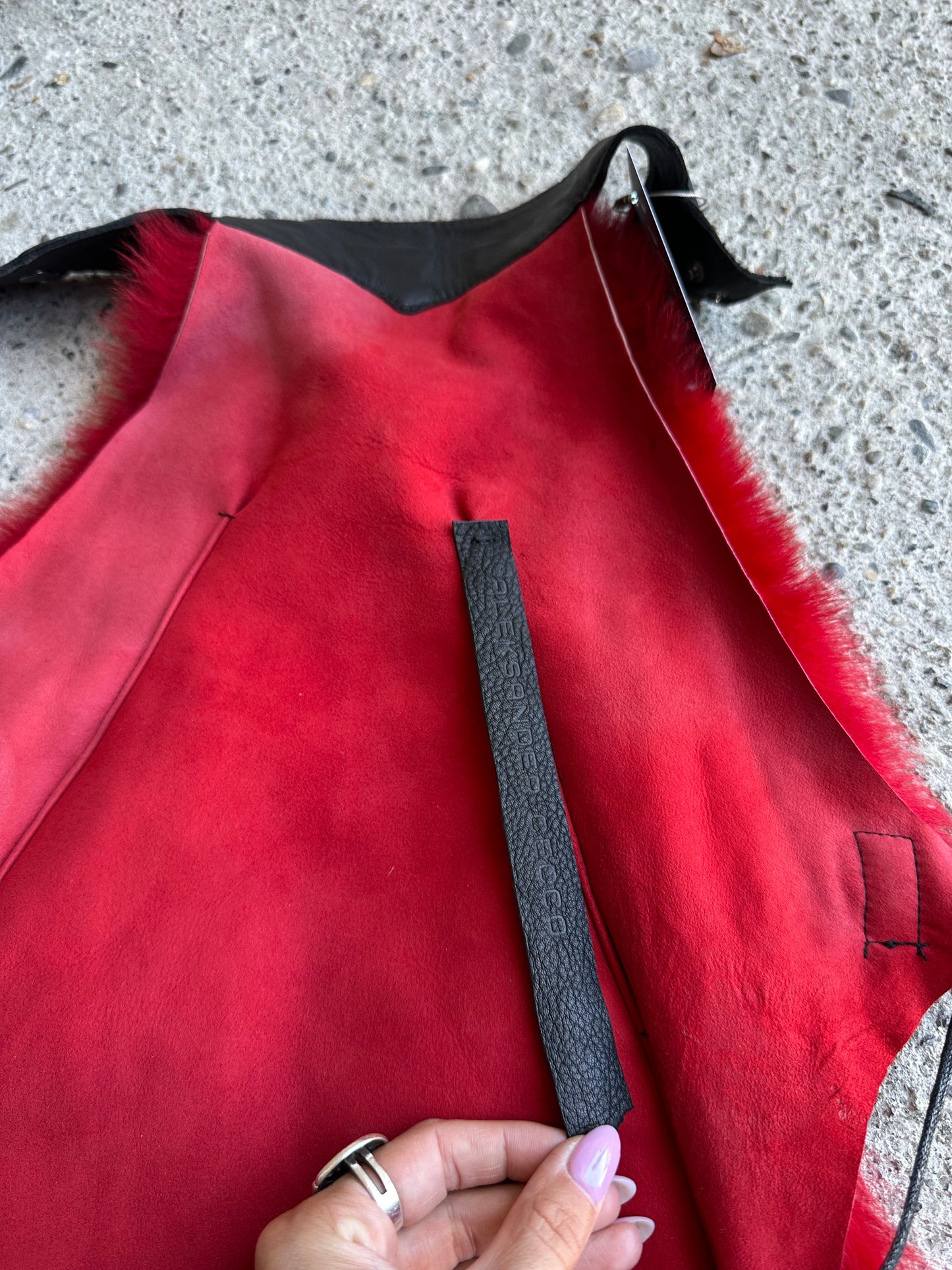 ALEKSANDER CECCO “STYRAX” HANDMADE TOP