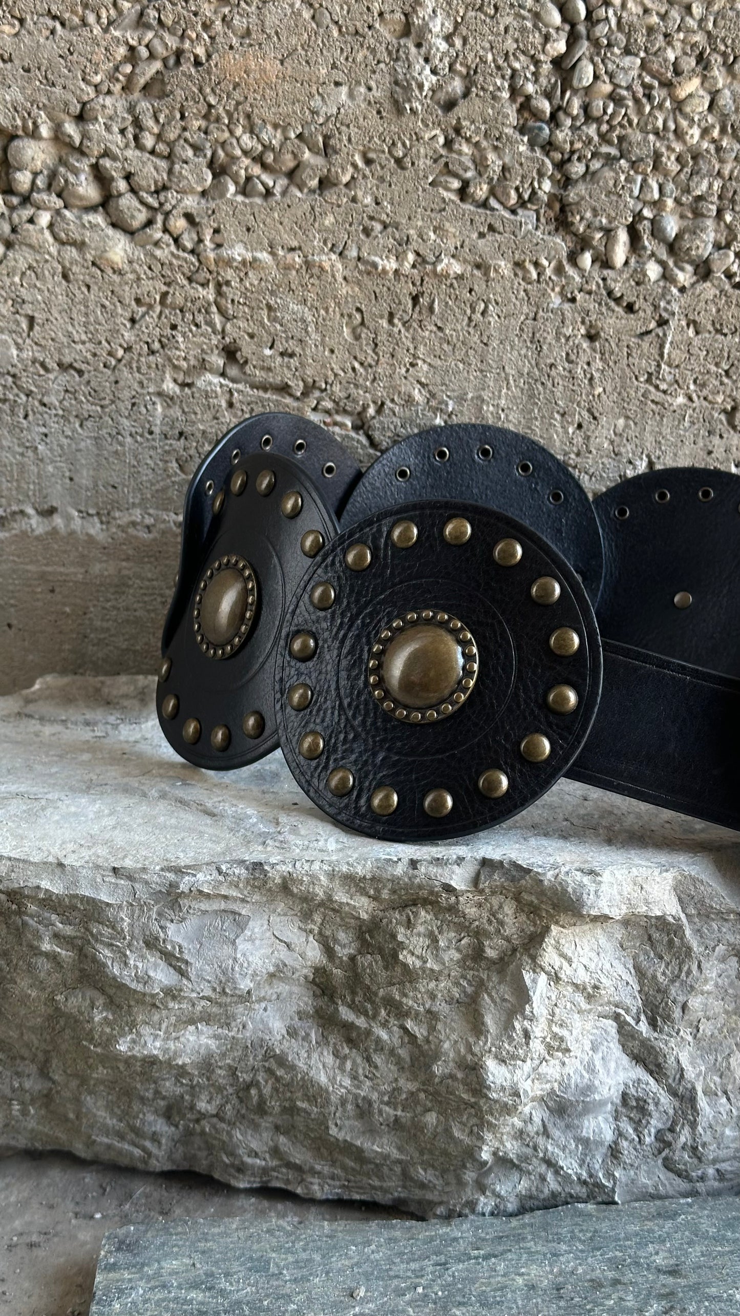 DSQUARED2 STUDDED RODEO BELT