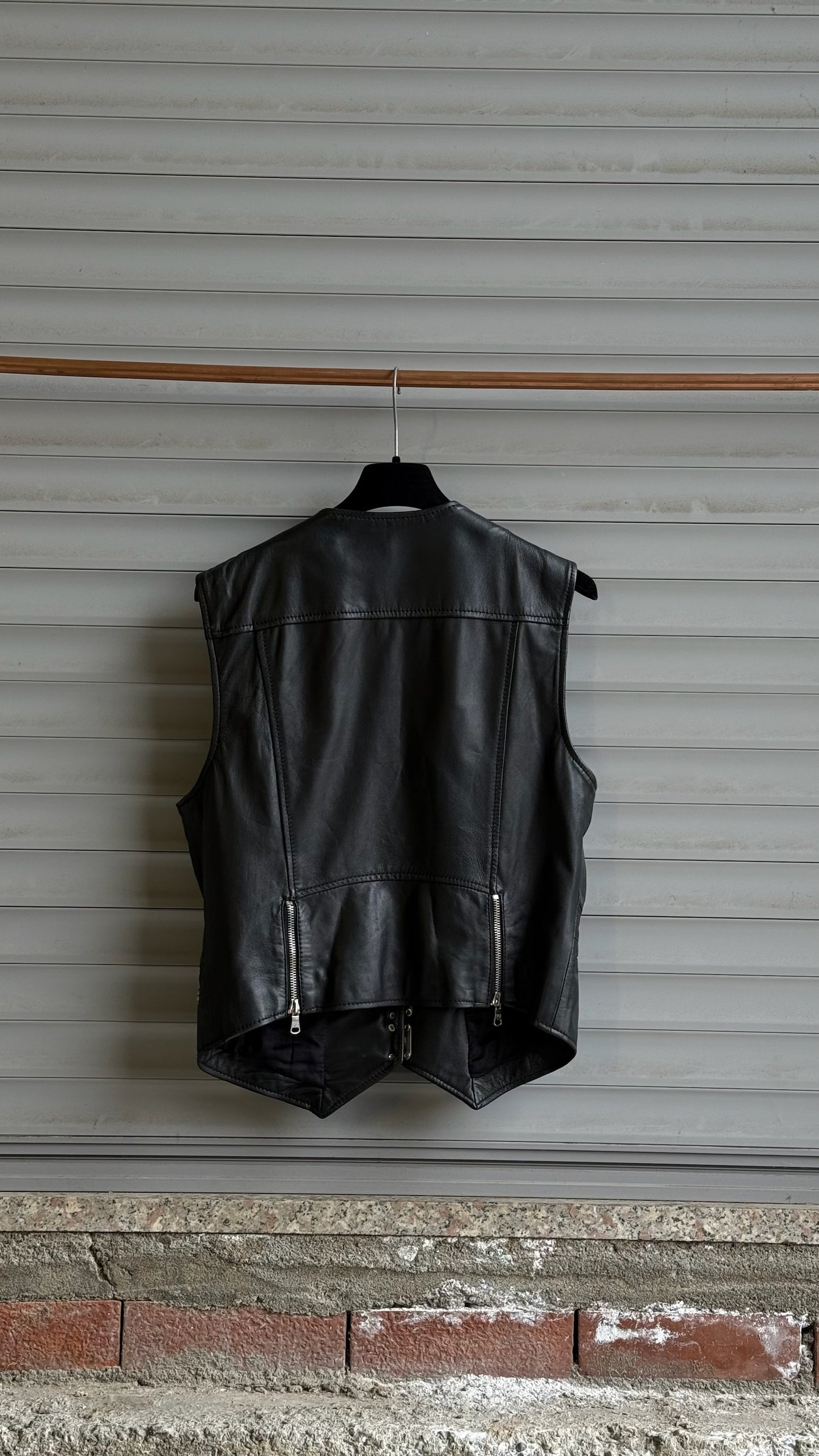 BALMAIN LEATHER VEST