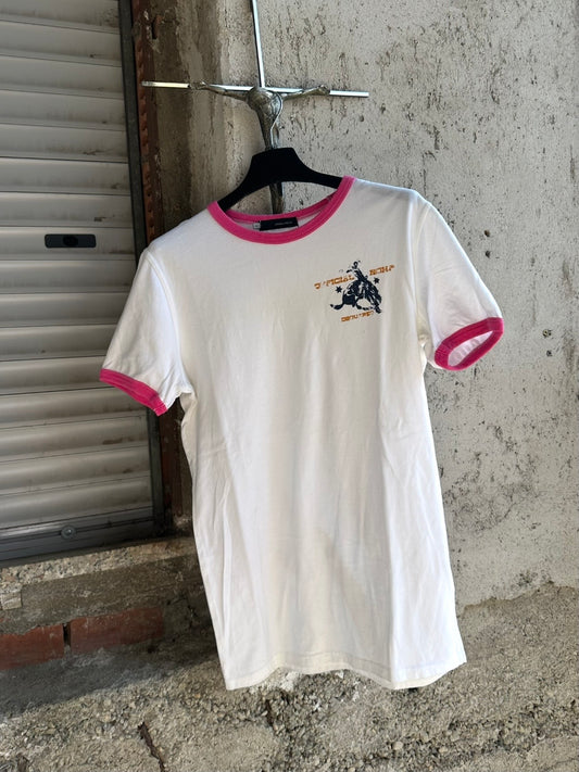 DSQUARED2 PINK RODEO T-SHIRT