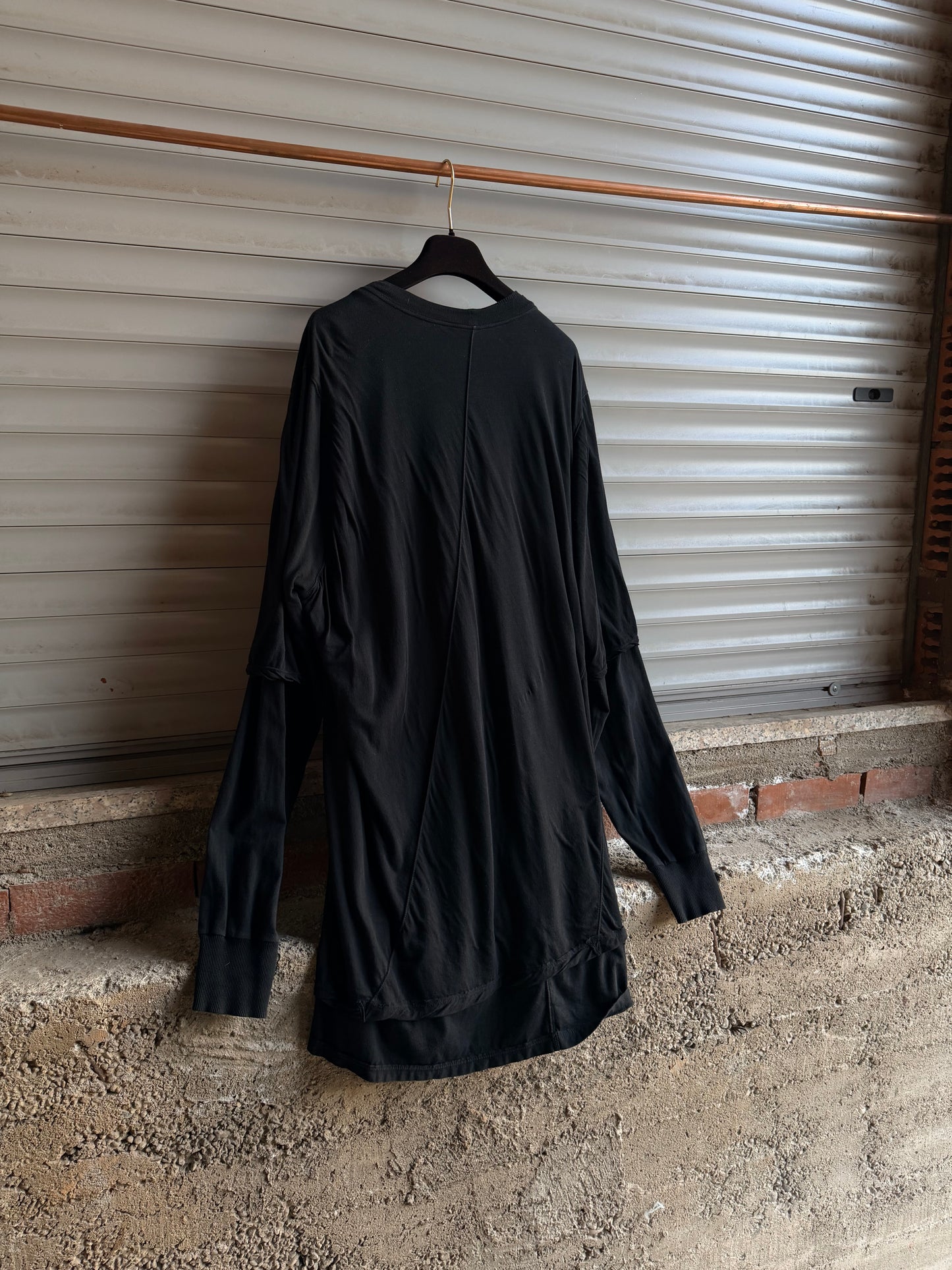 RICK OWENS DOUBLE LAYER LONG SLEEVES
