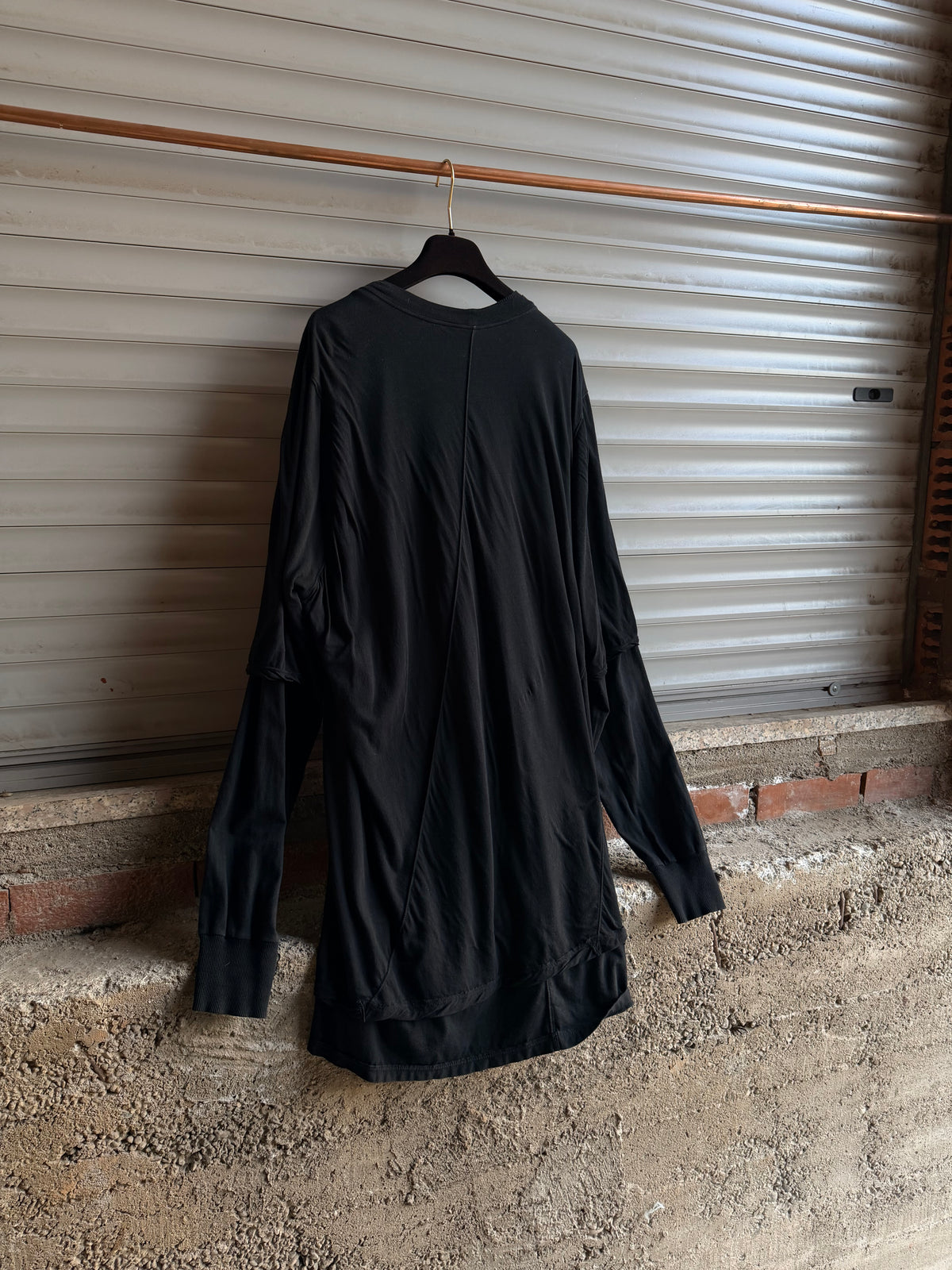 RICK OWENS DOUBLE LAYER LONG SLEEVES