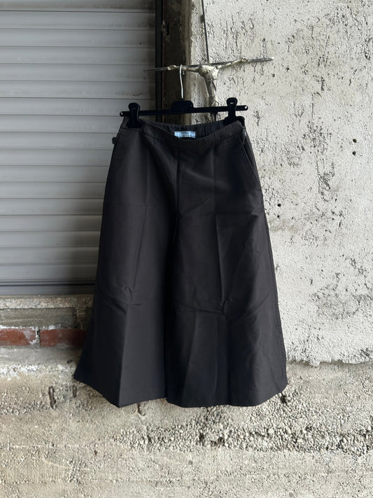 PRADA LOW WAIST BALOON NYLON JORTS