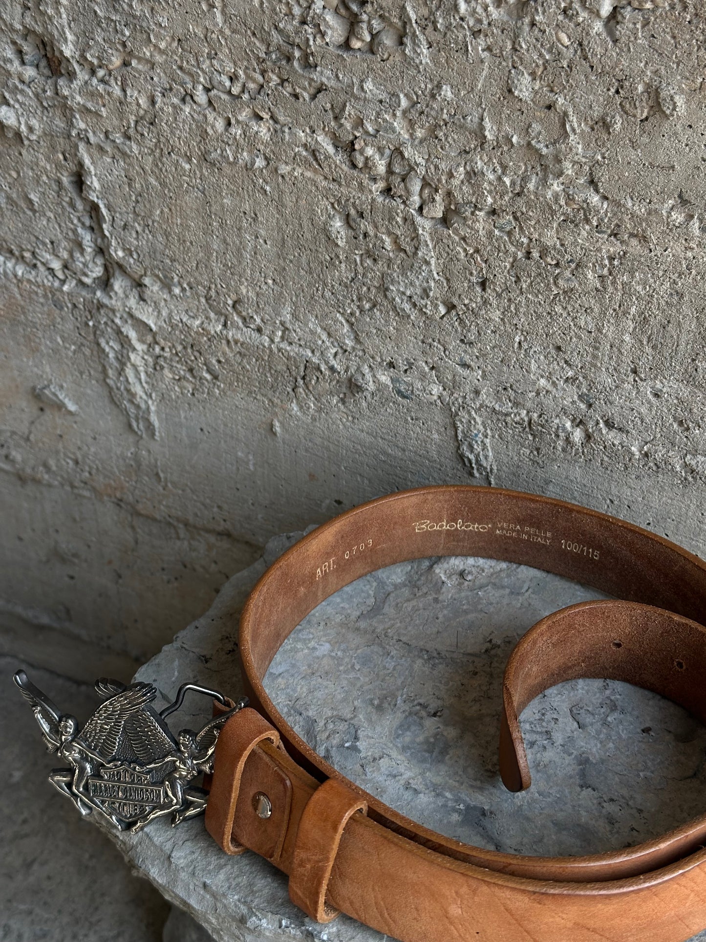 HARLEY DAVIDSON LEATHER BELT
