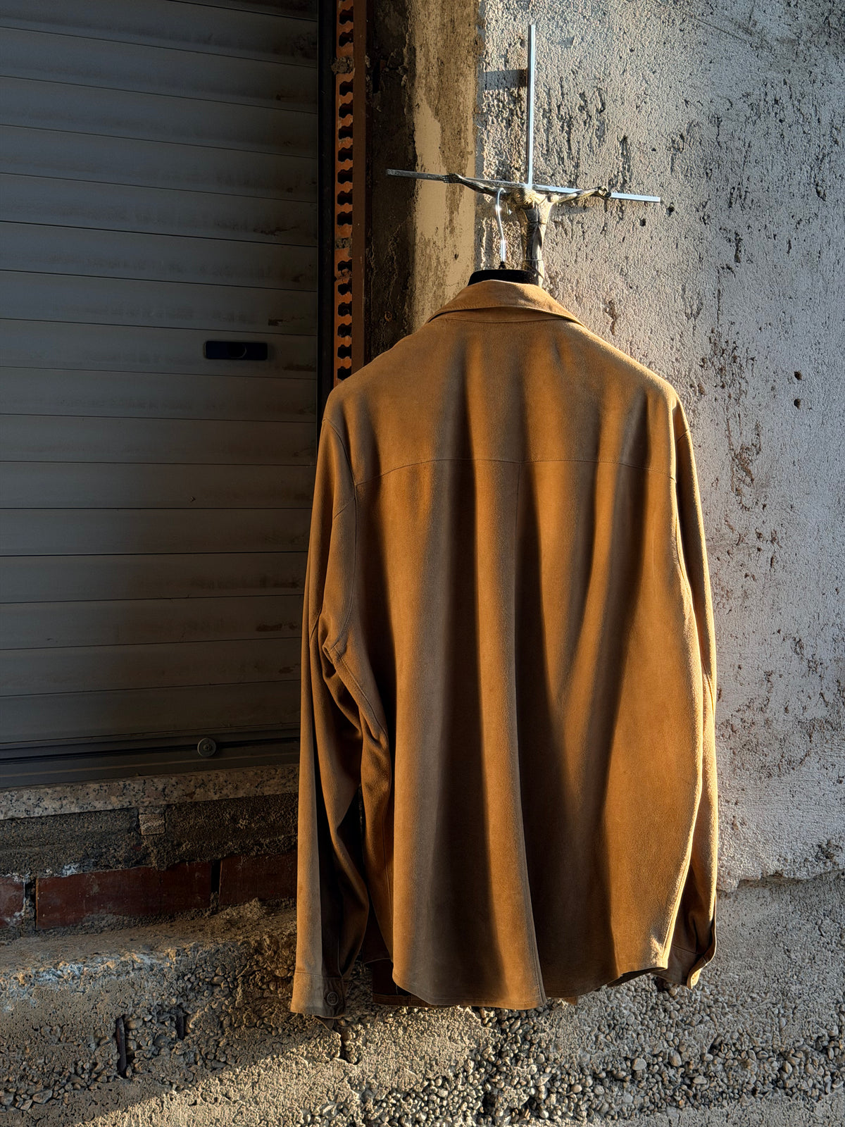 BURBERRY SUEDE SHIRT