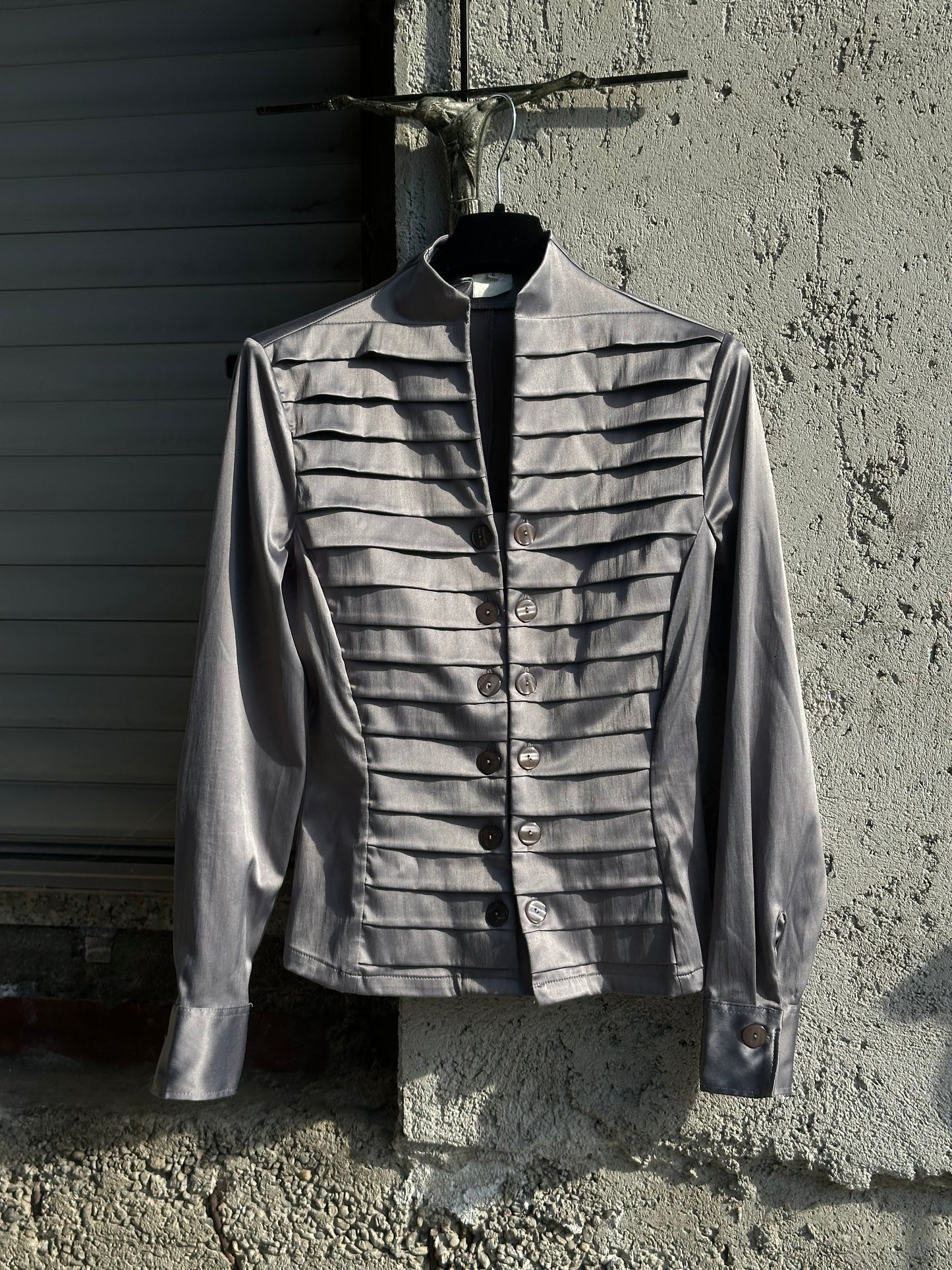NAPOLEON SATIN LILAC SHIRT