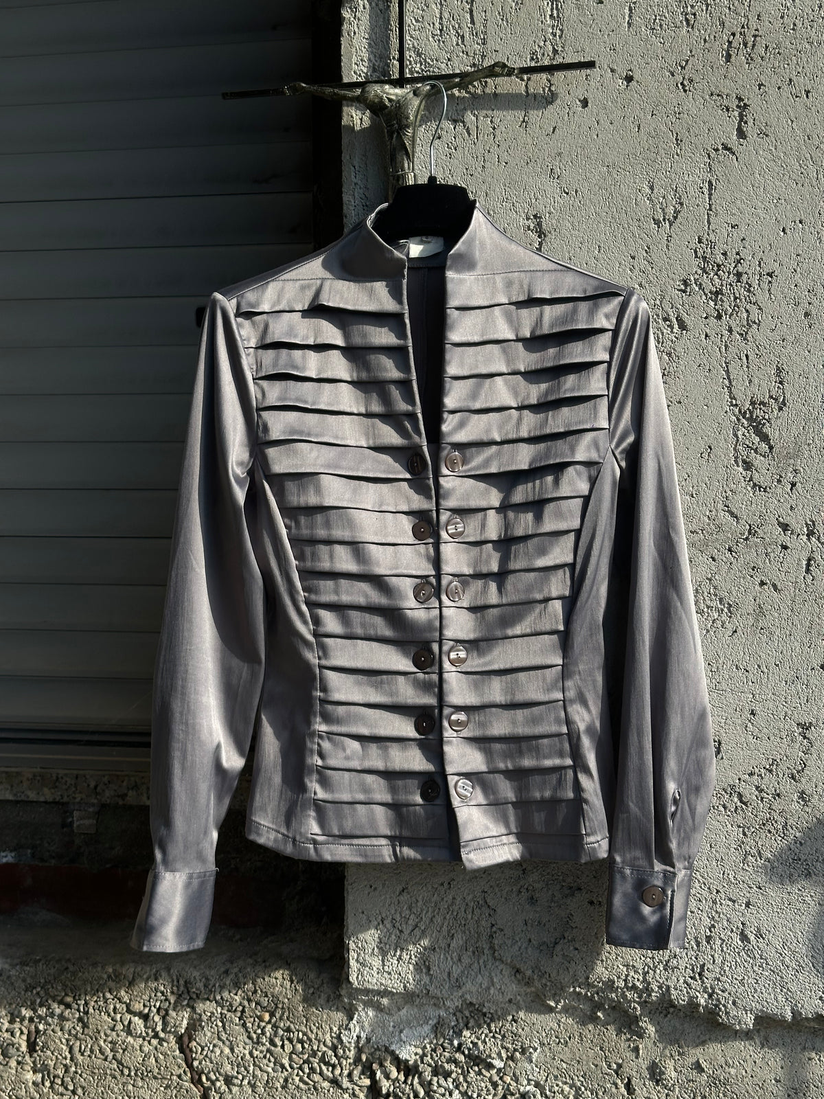 NAPOLEON SATIN LILAC SHIRT
