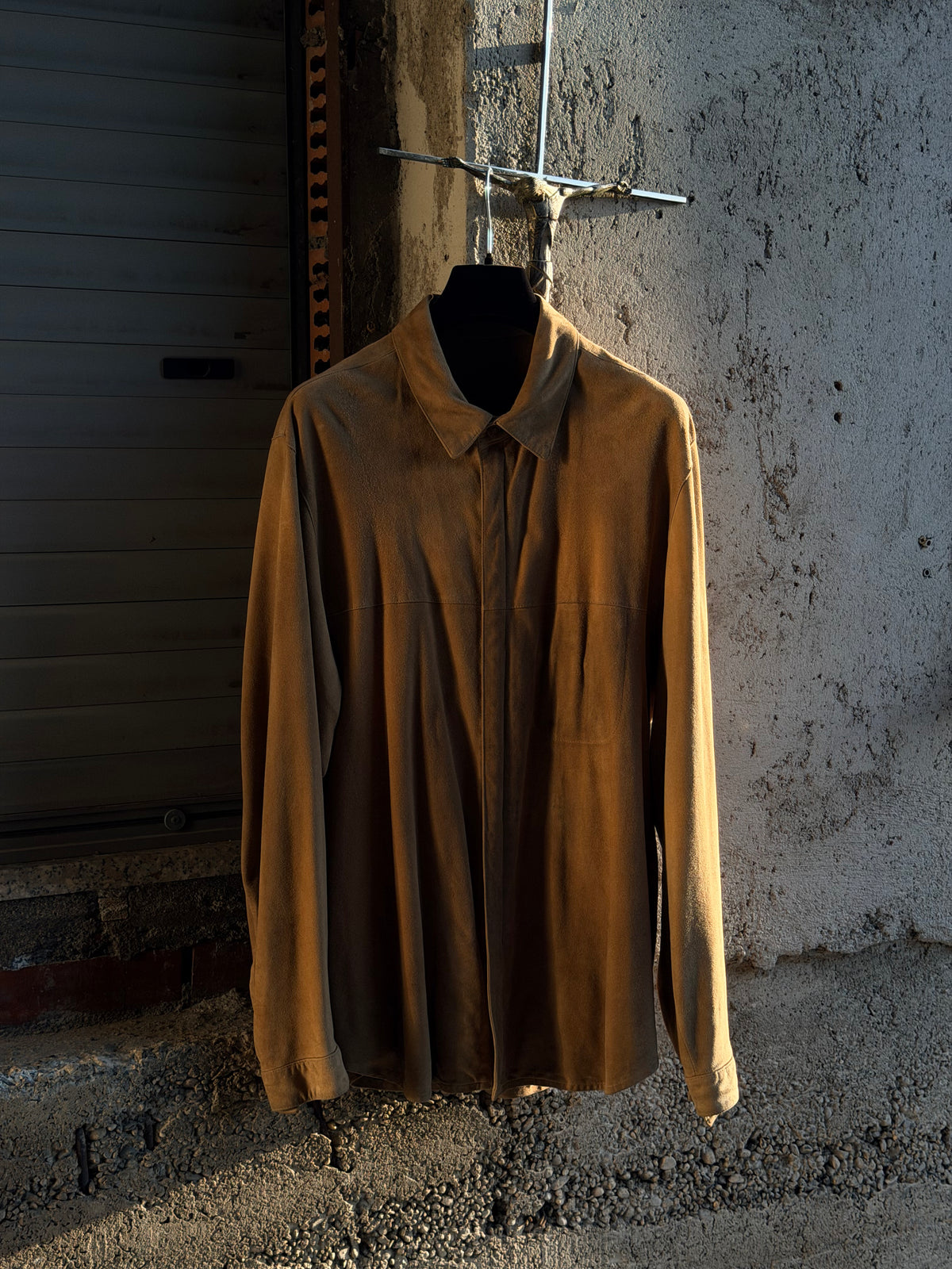 BURBERRY SUEDE SHIRT