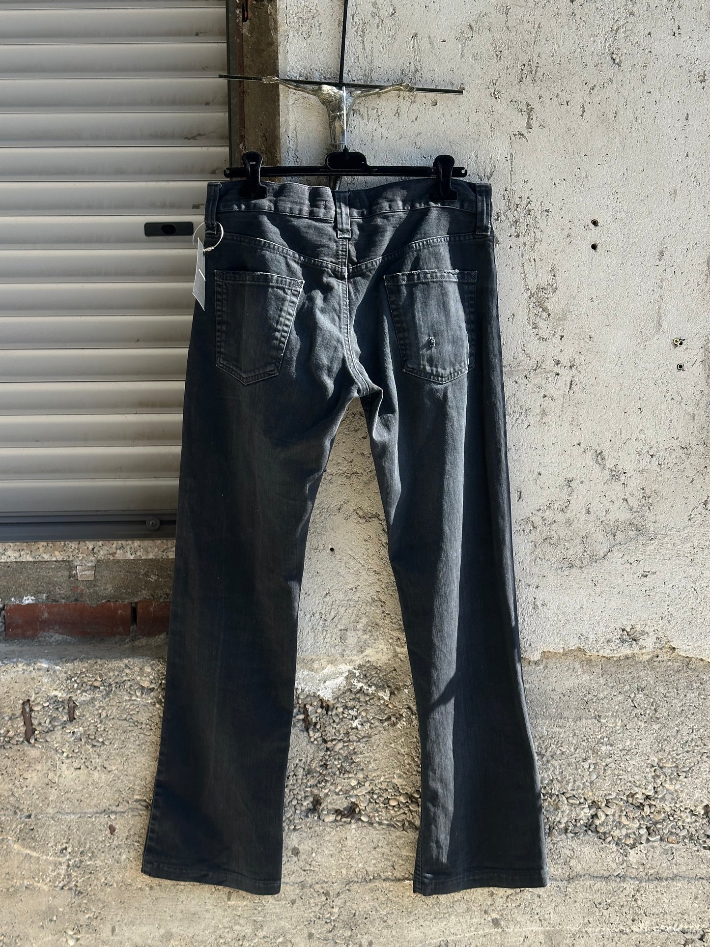 DOLCE & GABBANA DENIM FLARED PANTS