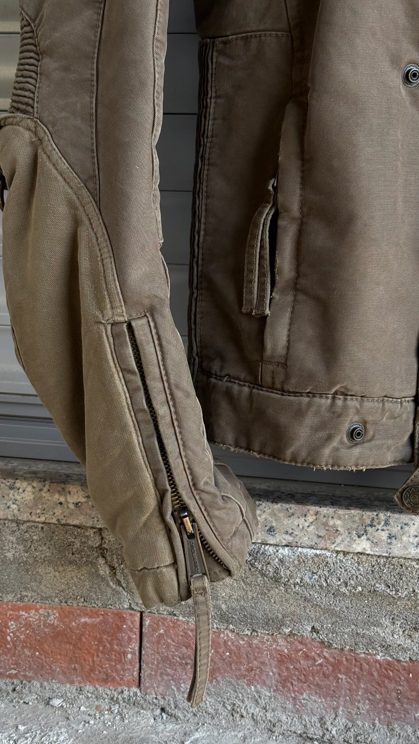 DSQUARED2 JERSEY MOTOR BOMBER
