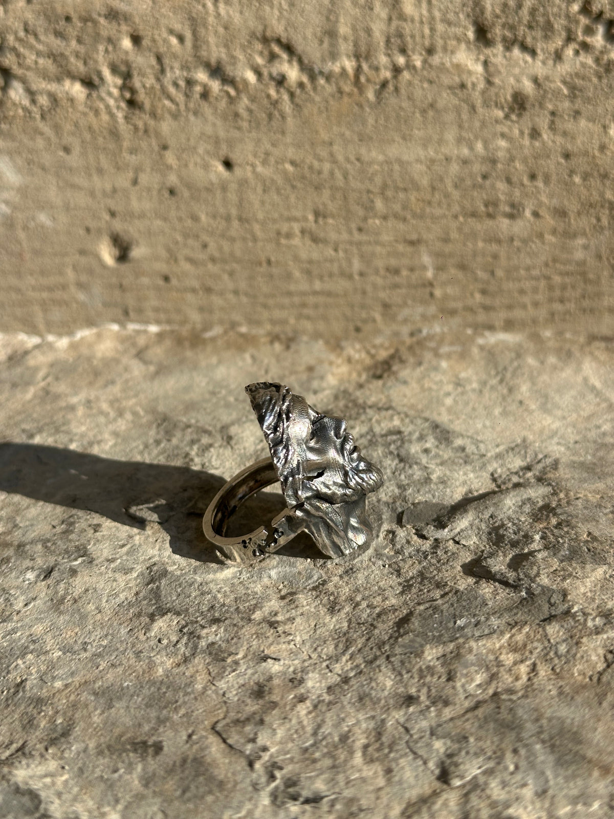 SACRED GRIEF SILVER RING BY V