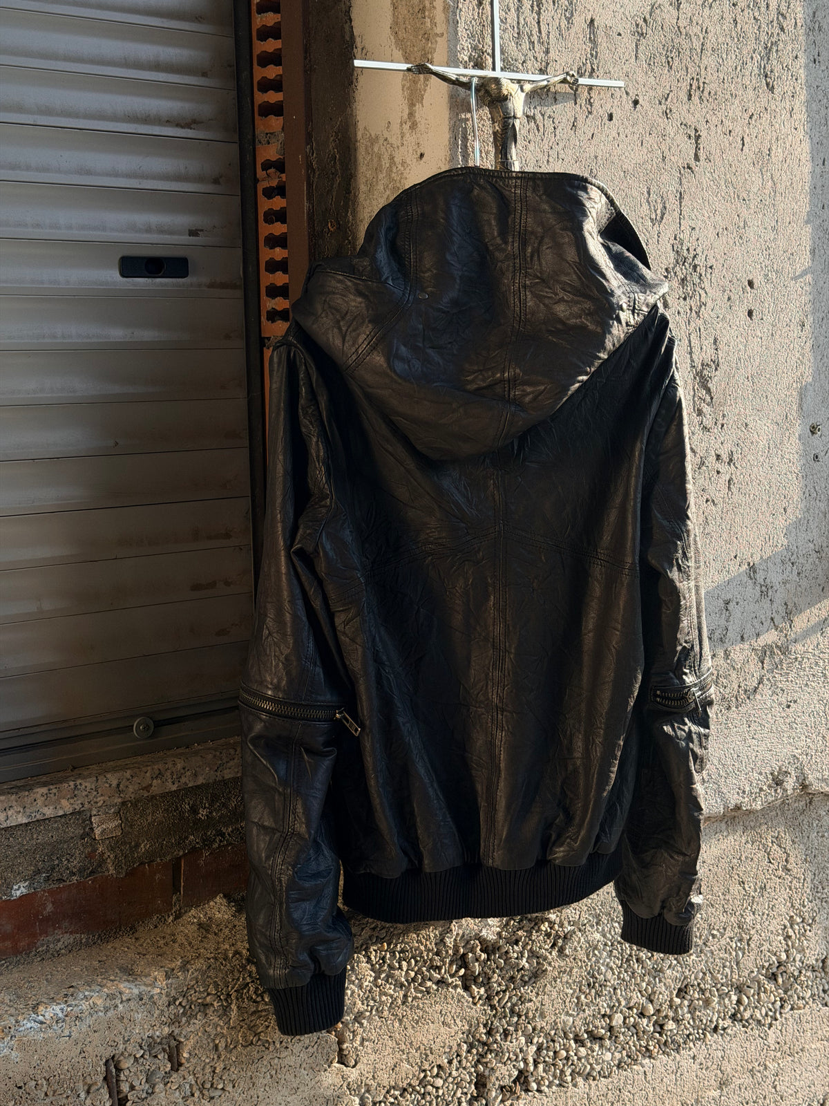 BUTTERFLY LEATHER JACKET