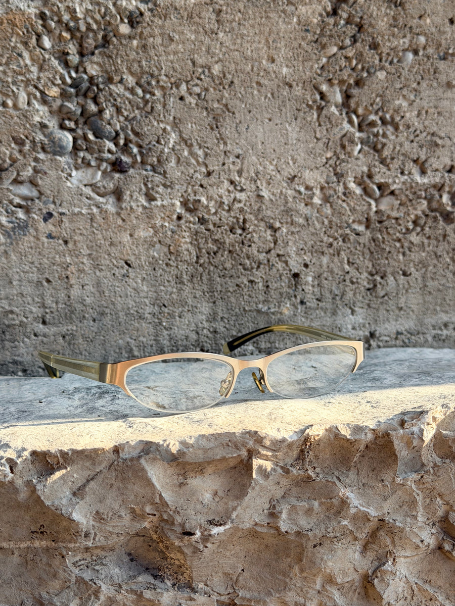 MIU MIU SILVER GLASSES