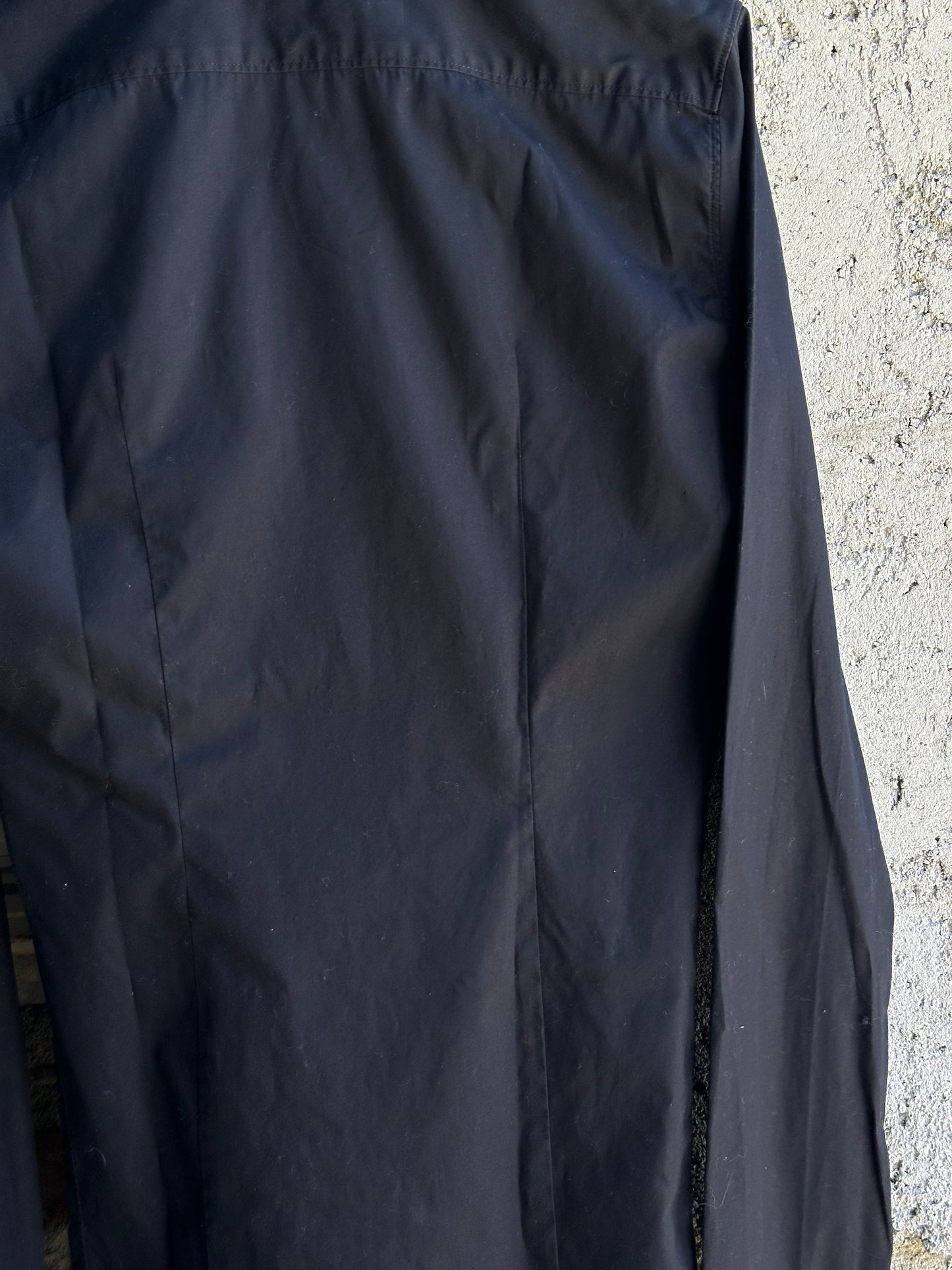 JEAN PAUL GAULTIER SUPER SLEEVE BLACK SHIRT