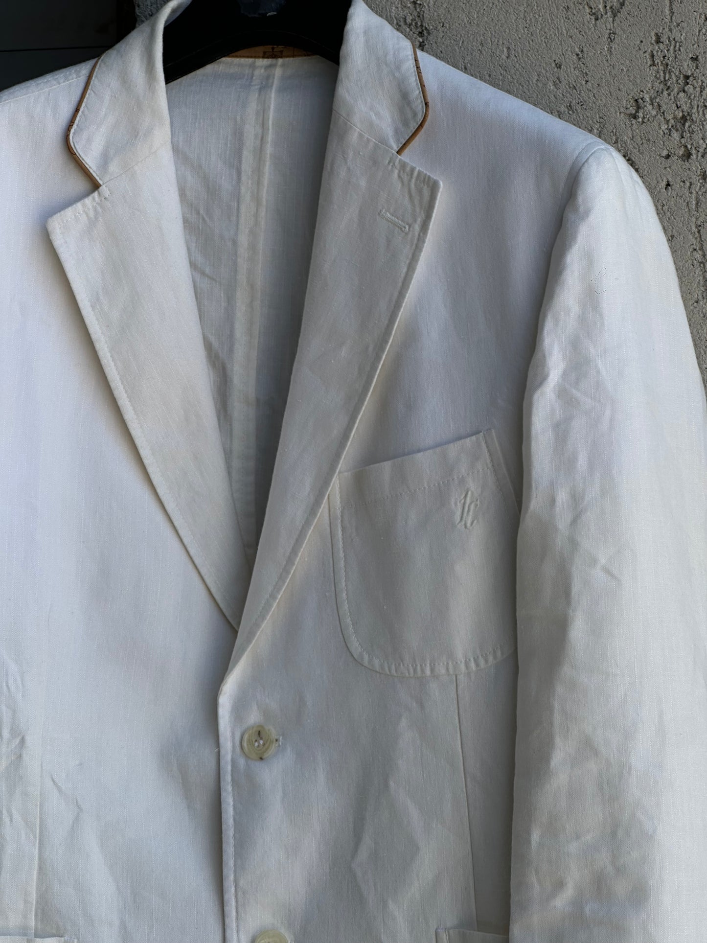 LINEN WITHE CO-ORD SET