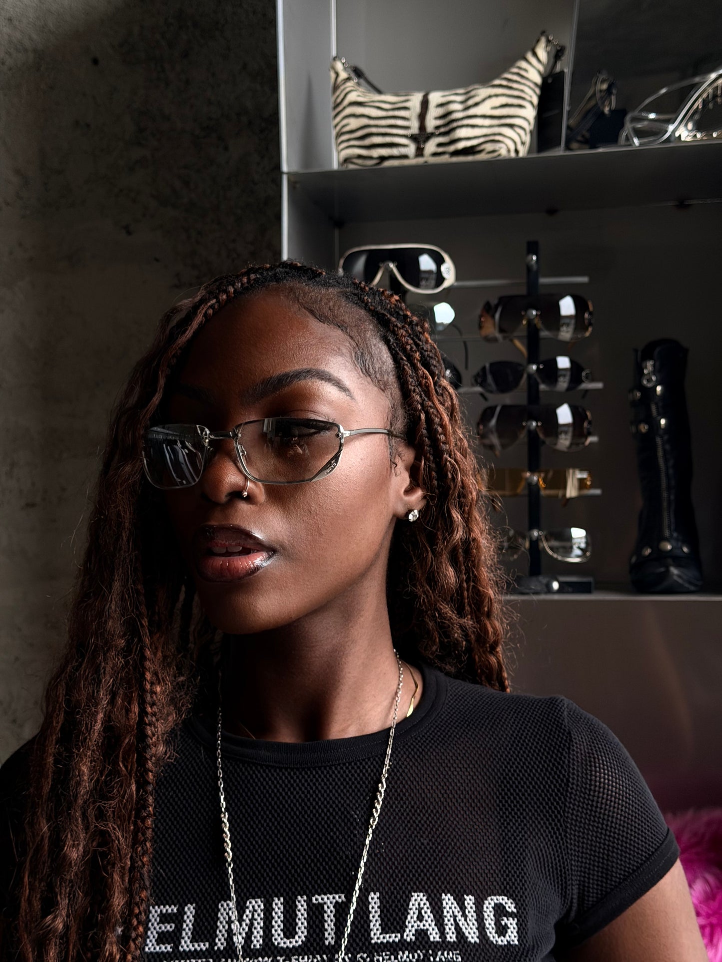 GUCCI TOM FORD ERA SILVER SUNGLASSES