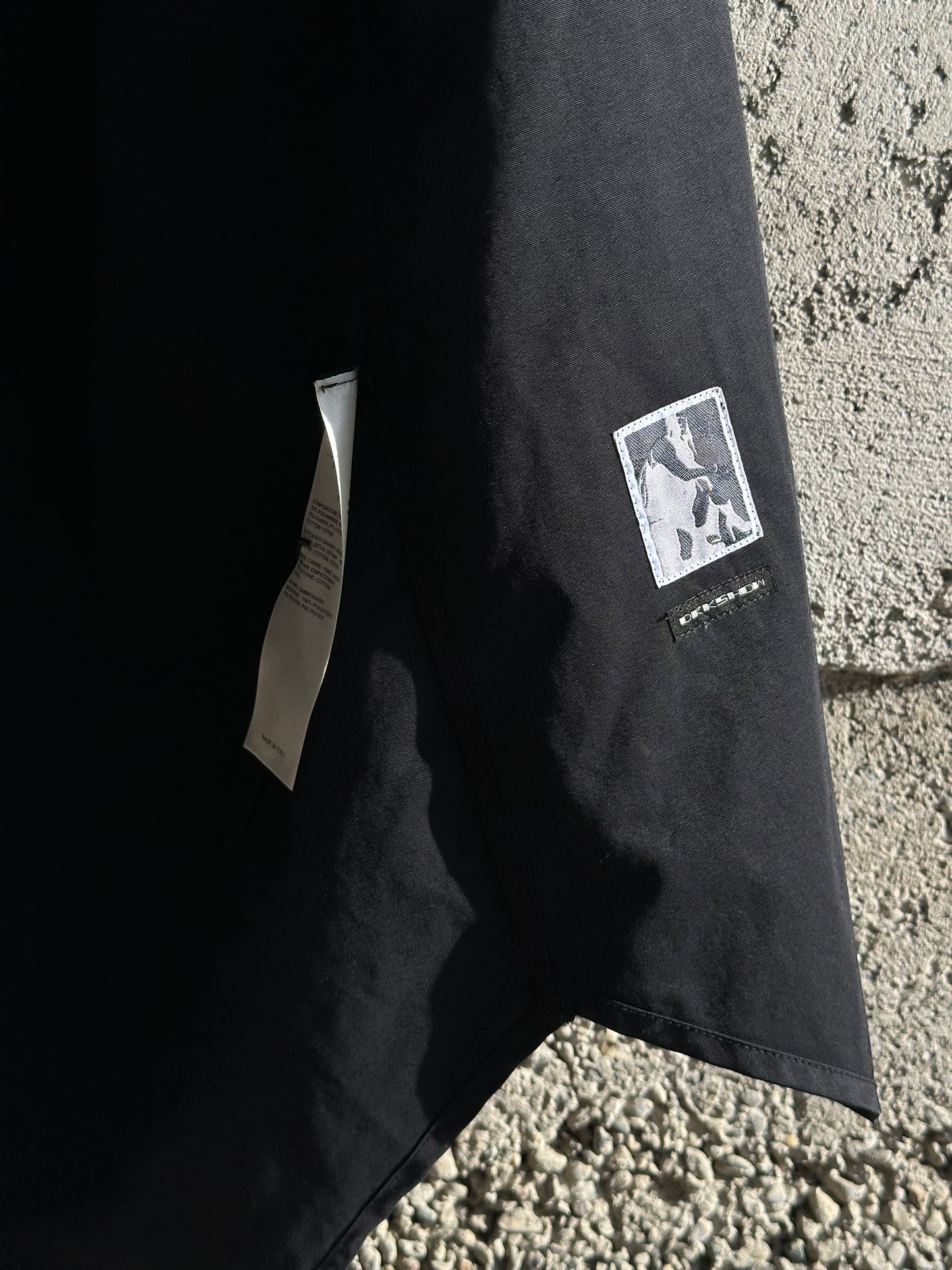 RICK OWENS DRKSHDW BLACK SHIRT