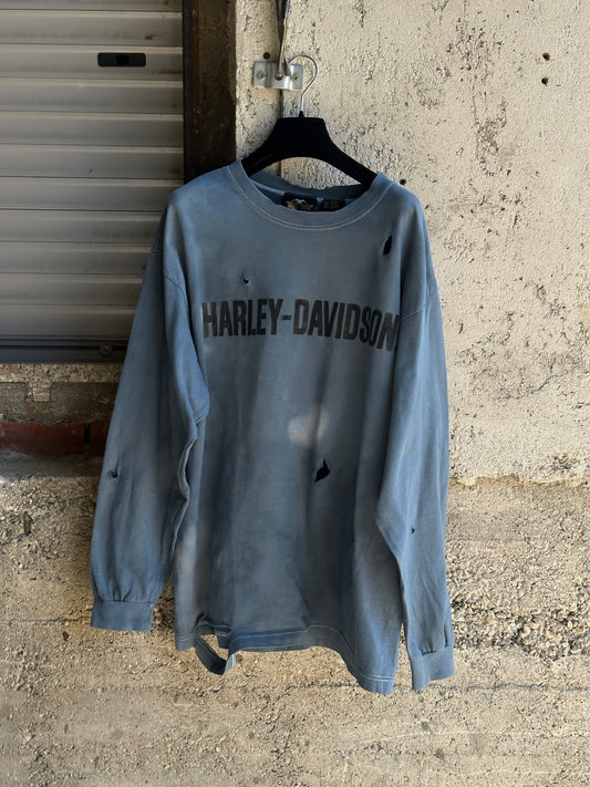 HARLEY DAVIDSON DISTRESSED LONGSLEEVE