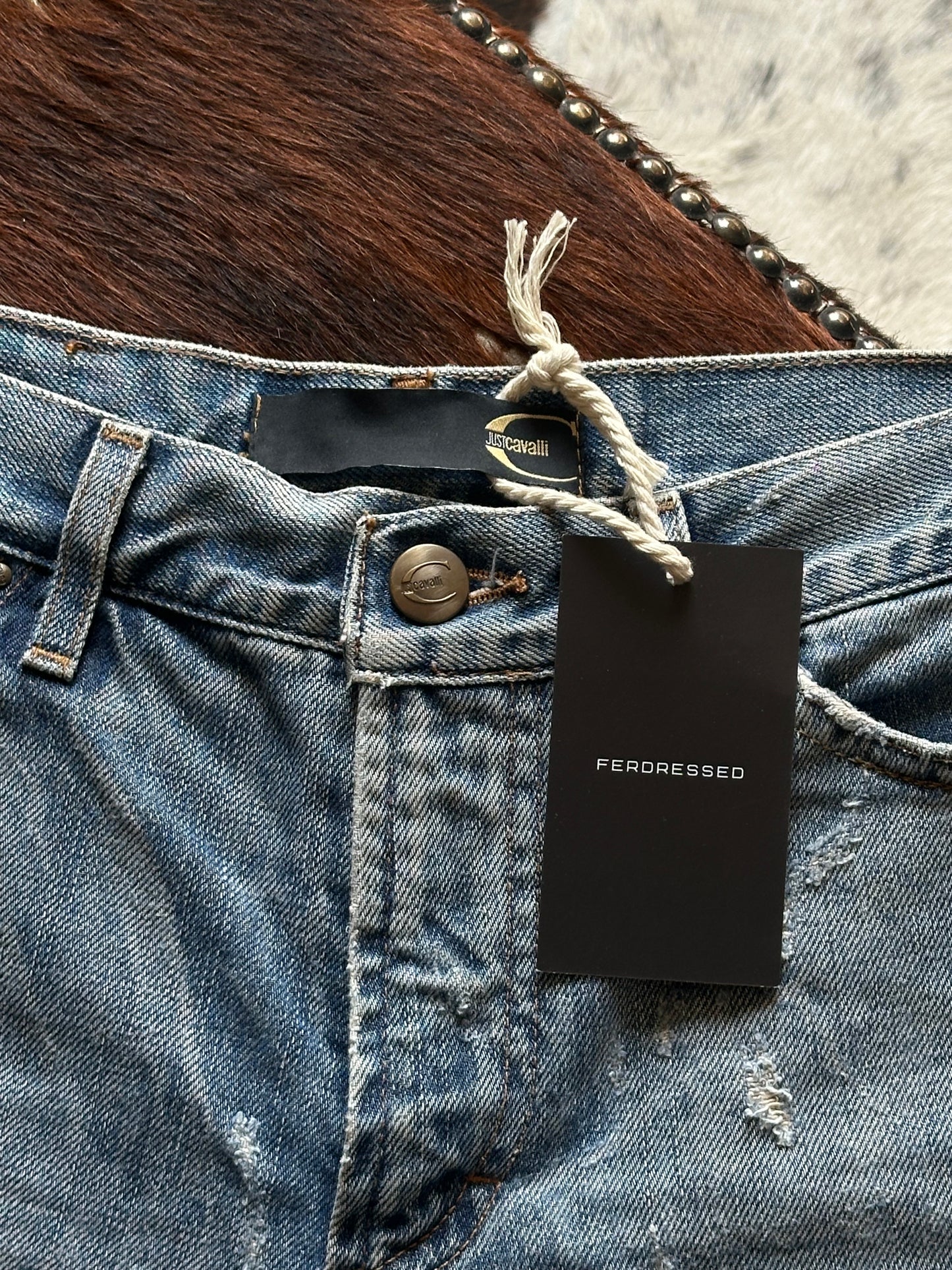 JUST CAVALLI DENIM SHORTS