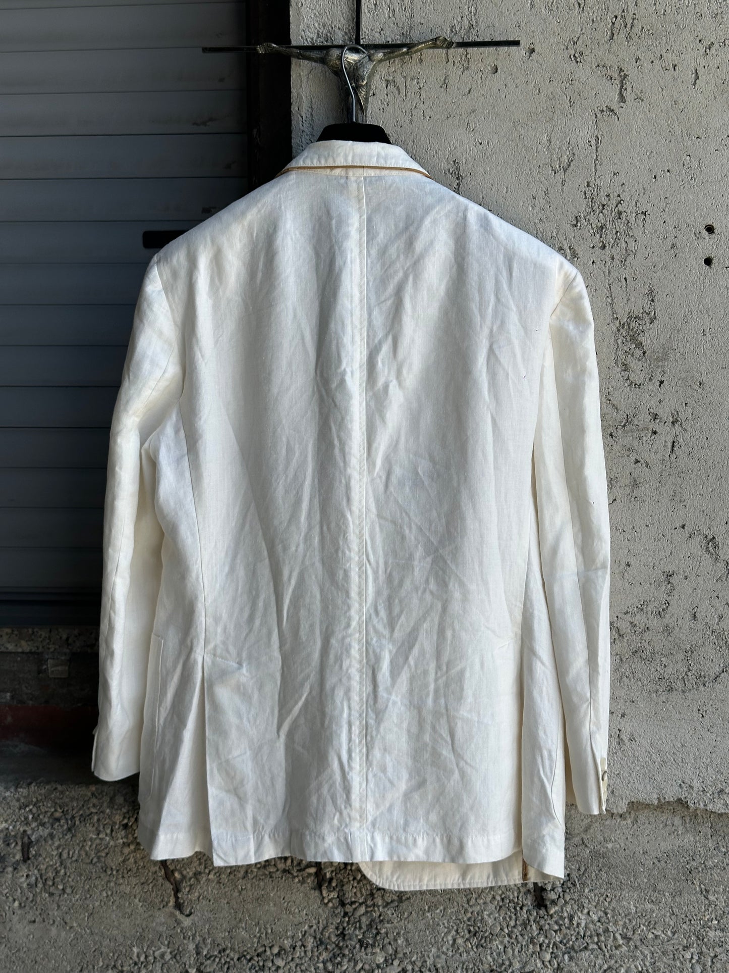 LINEN WITHE CO-ORD SET