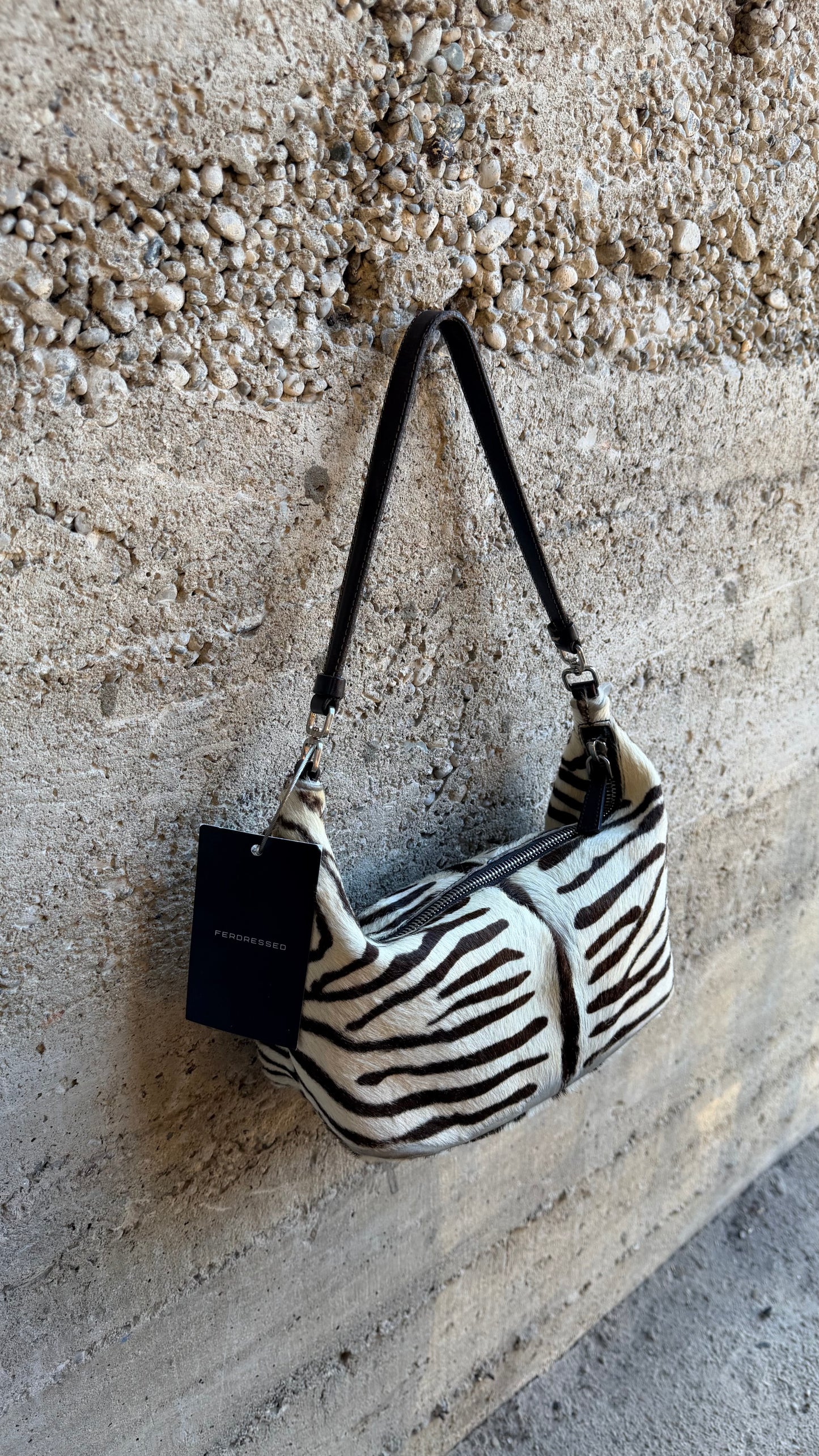 PRADA ZEBRA MINI BAGUETTE 2002