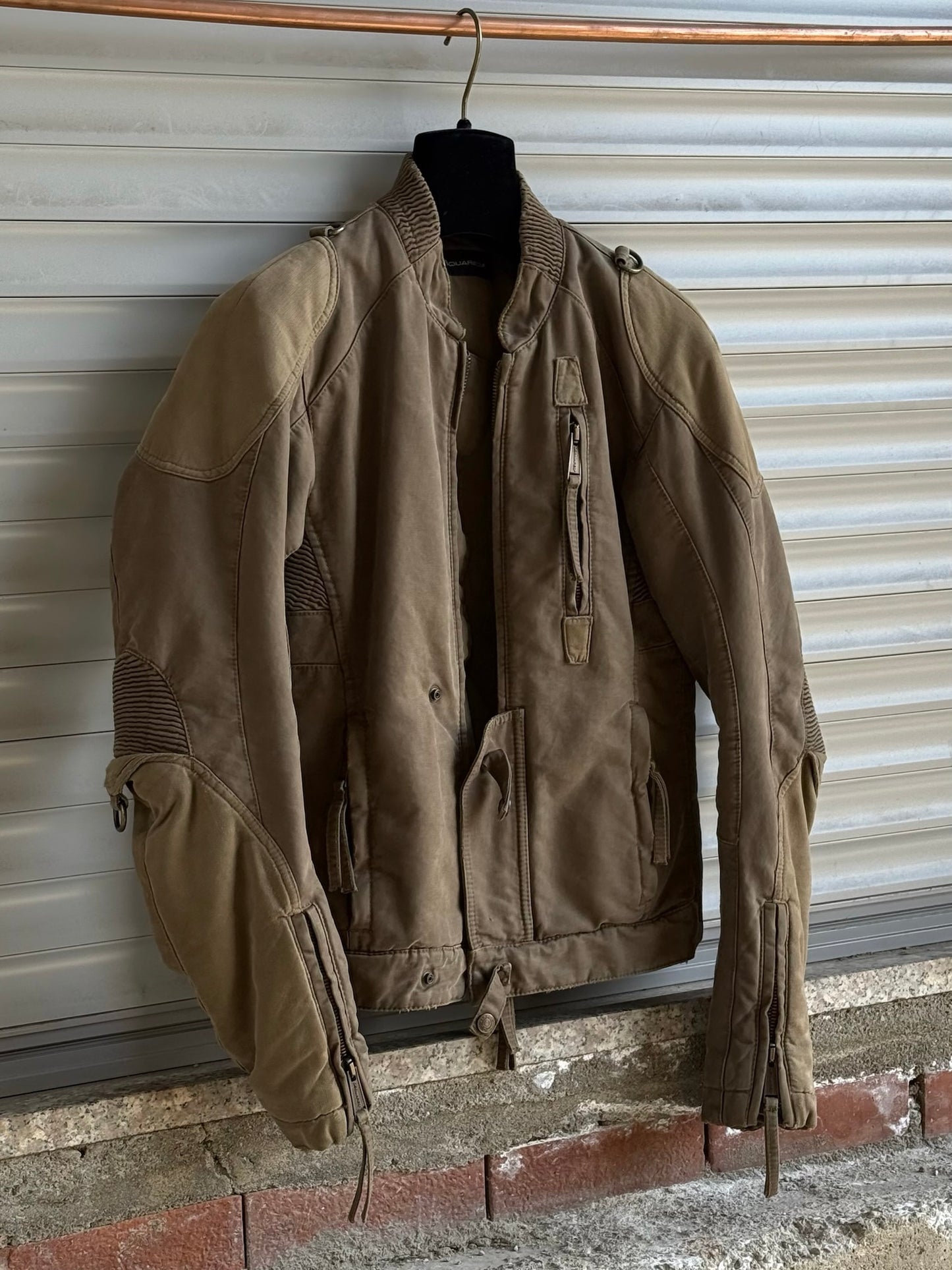 DSQUARED2 JERSEY MOTOR BOMBER