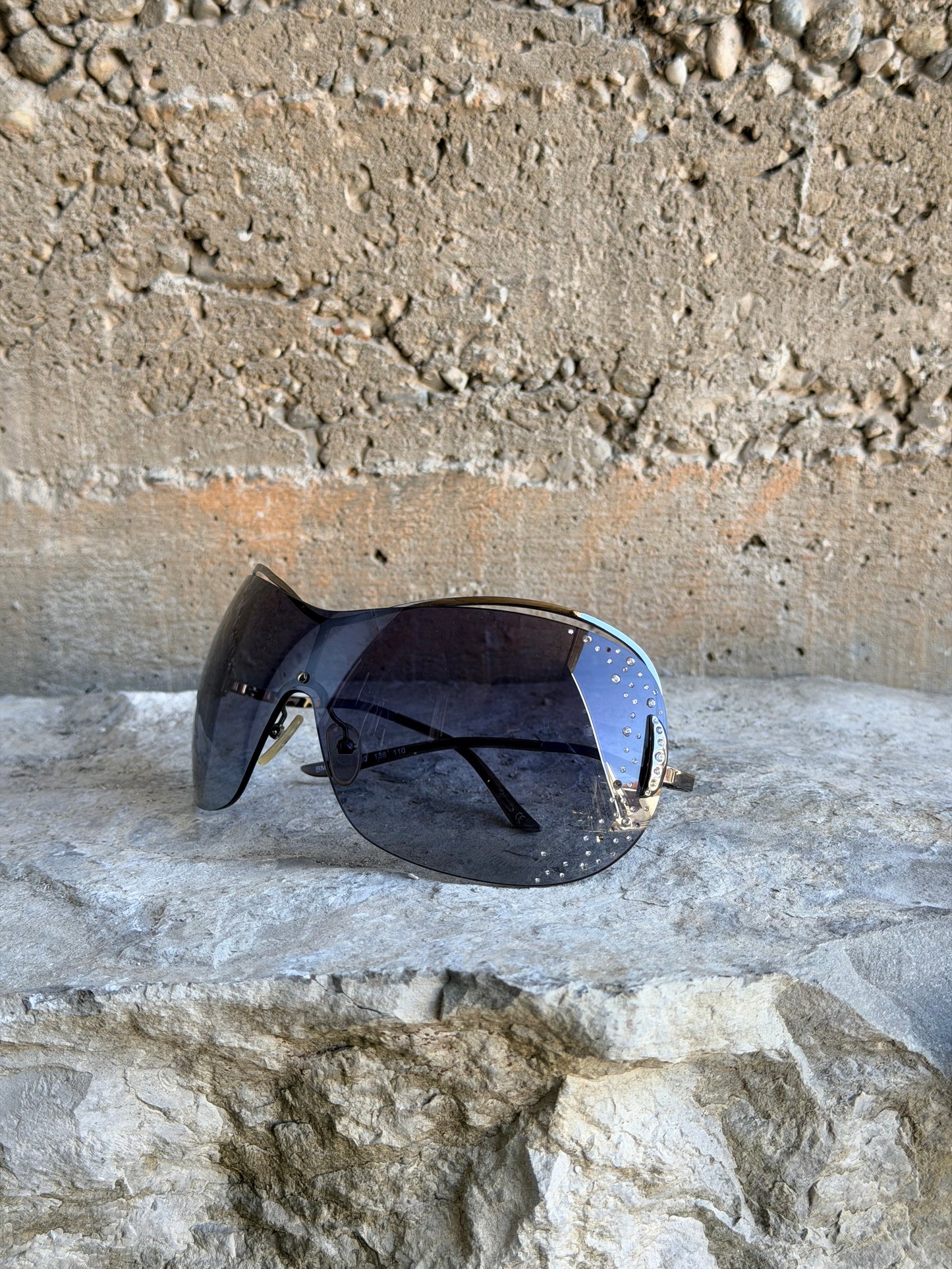 BLUMARINE RHINESTONES SUNGLASSES