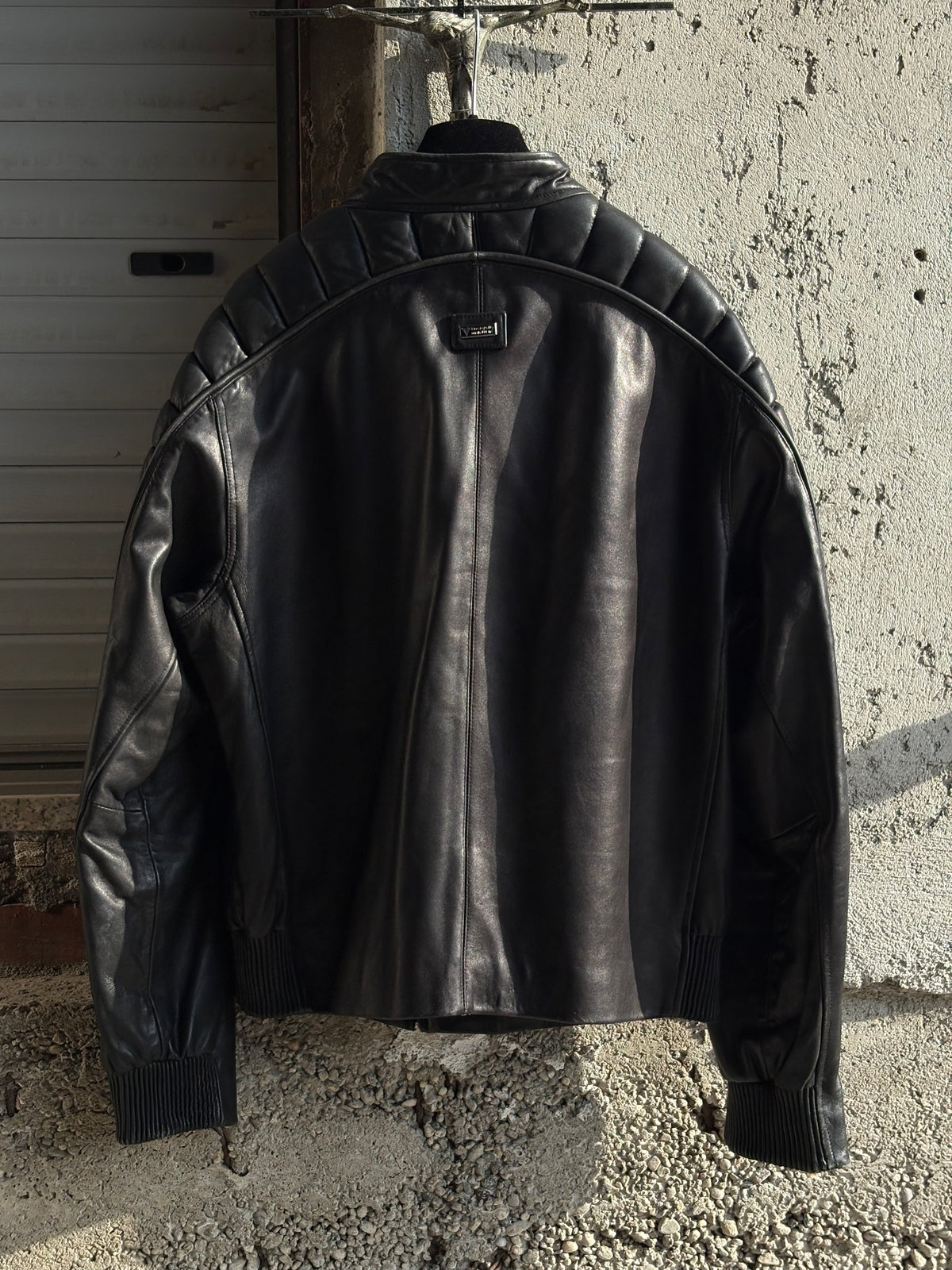 MOTOR CUSHY LEATHER JACKET