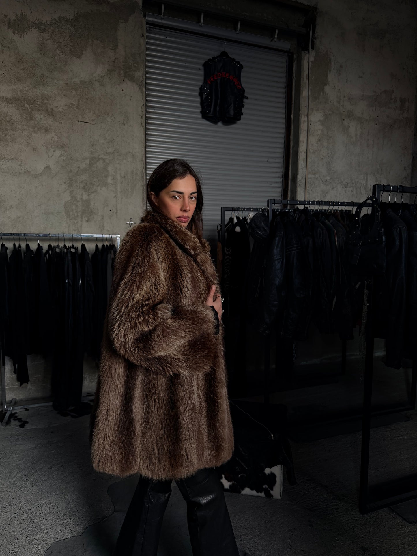 FOX FUR COAT