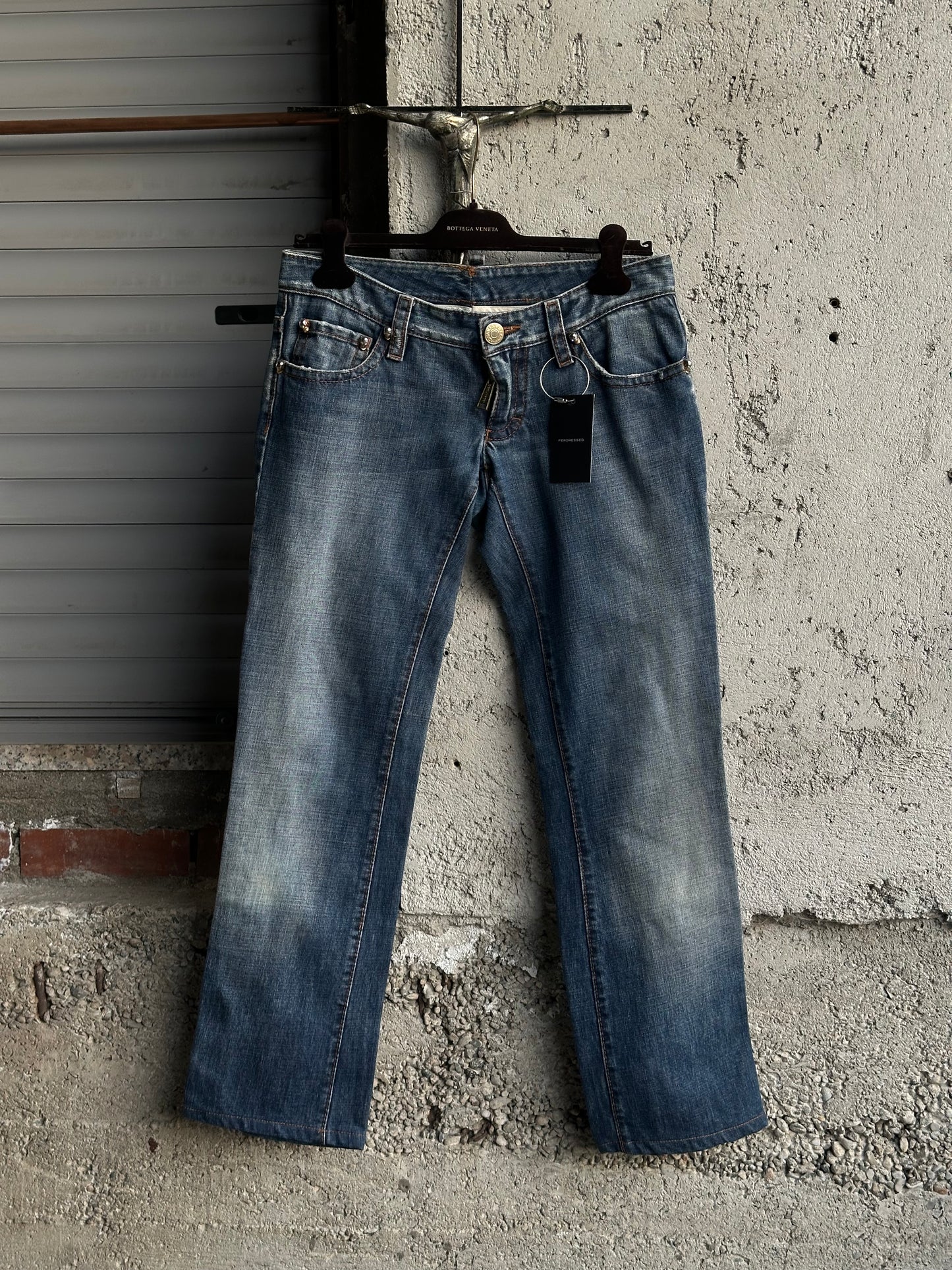 DSQUARED2 SKULL DENIM PANTS