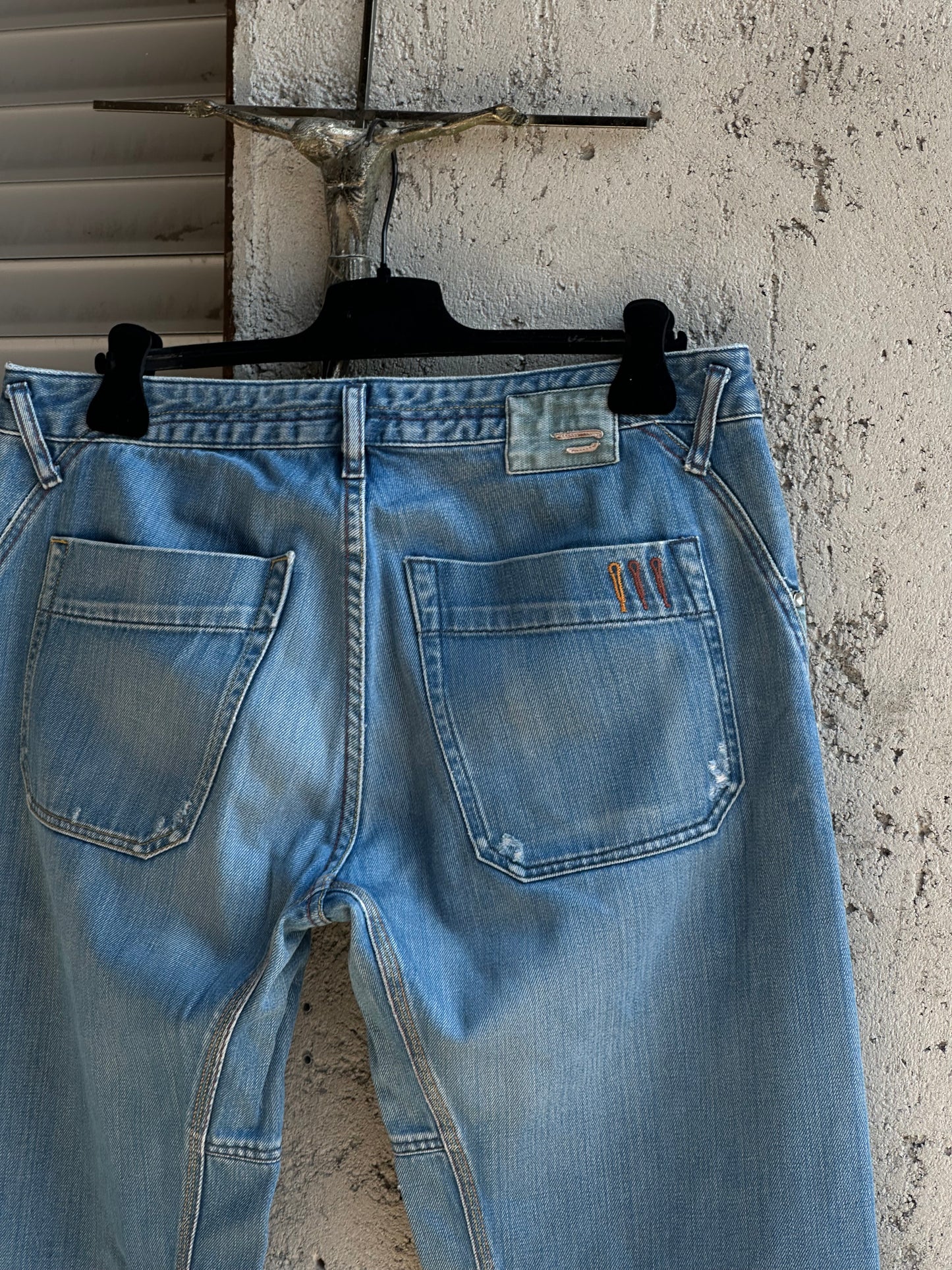 DIESEL BAGGY DENIM PANTS