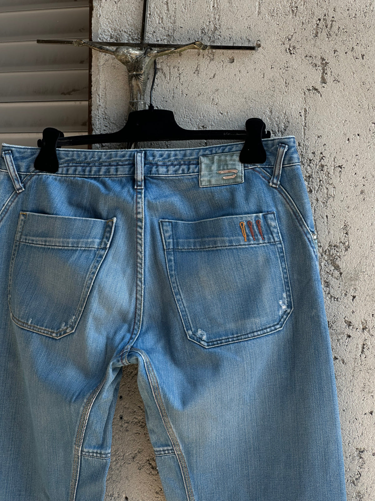 DIESEL BAGGY DENIM PANTS