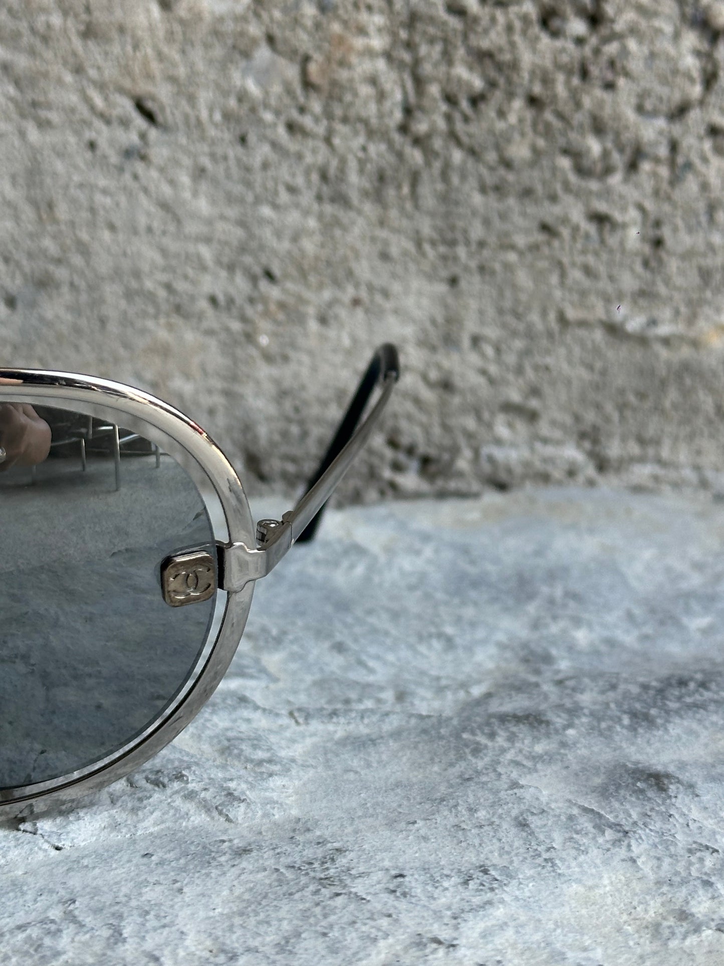 CHANEL SILVER 4030 C.127/125 SUNGLASSES