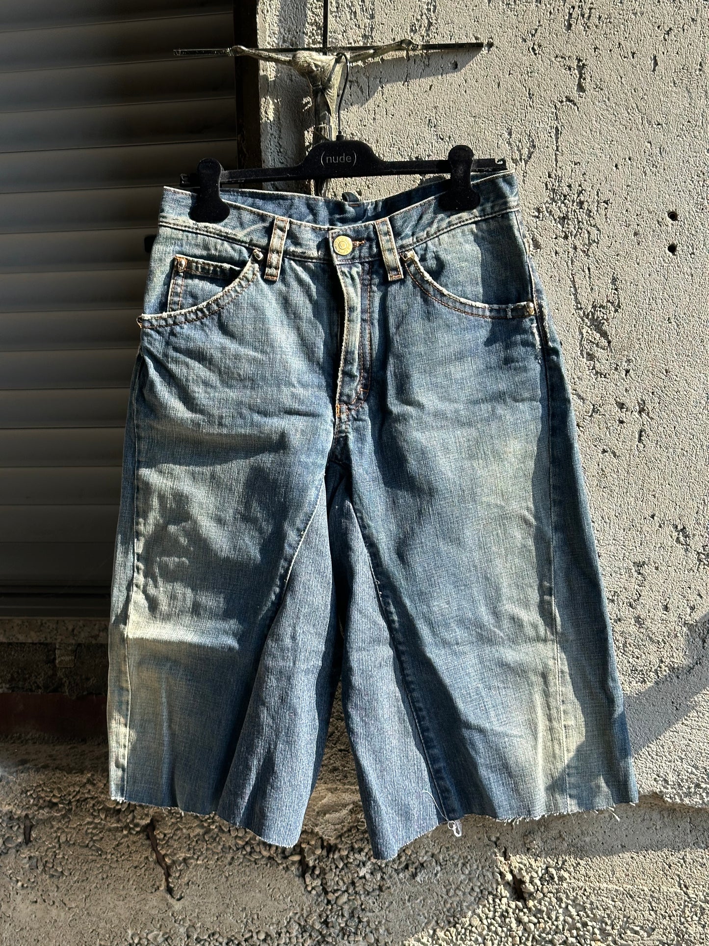 DSQUARED2 FAITH DENIM JORTS