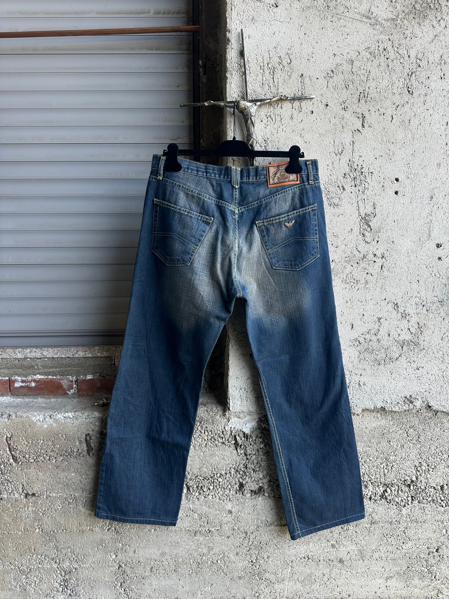 ARMANI BAGGY DENIM PANTS