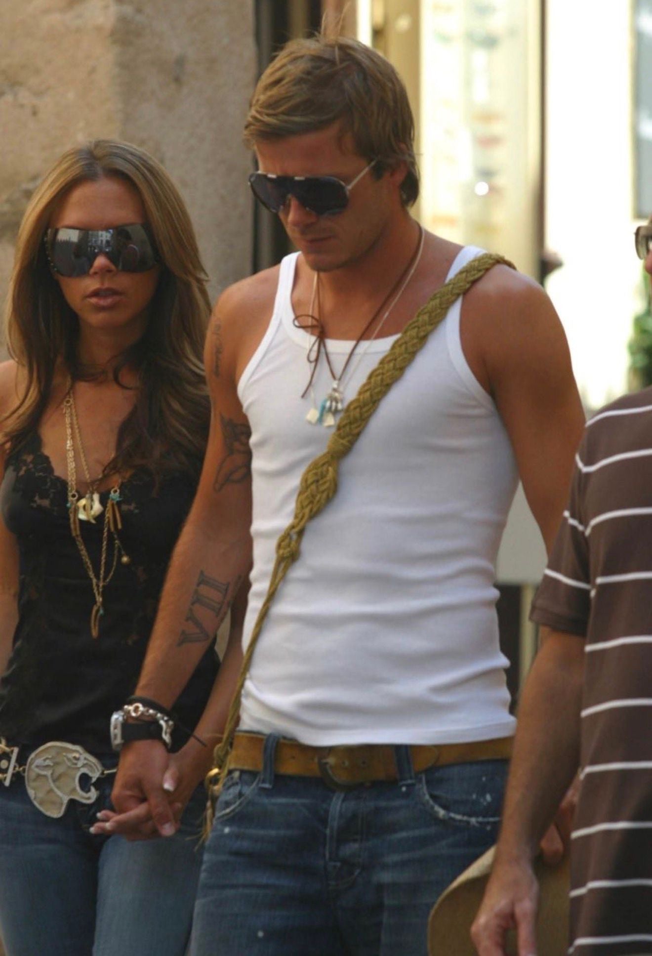 DOLCE & GABBANA WHITE TANK TOP