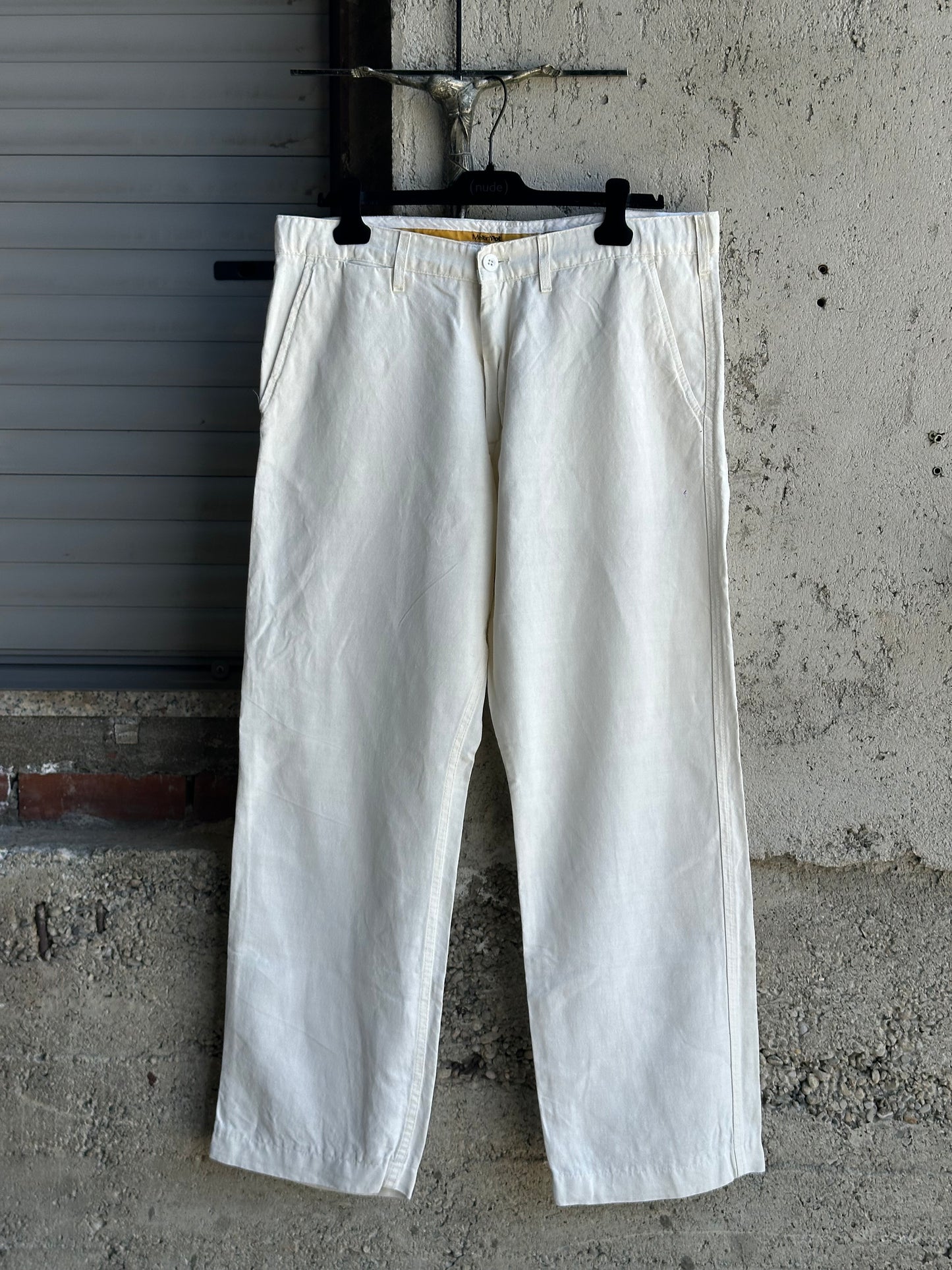 LINEN WITHE CO-ORD SET