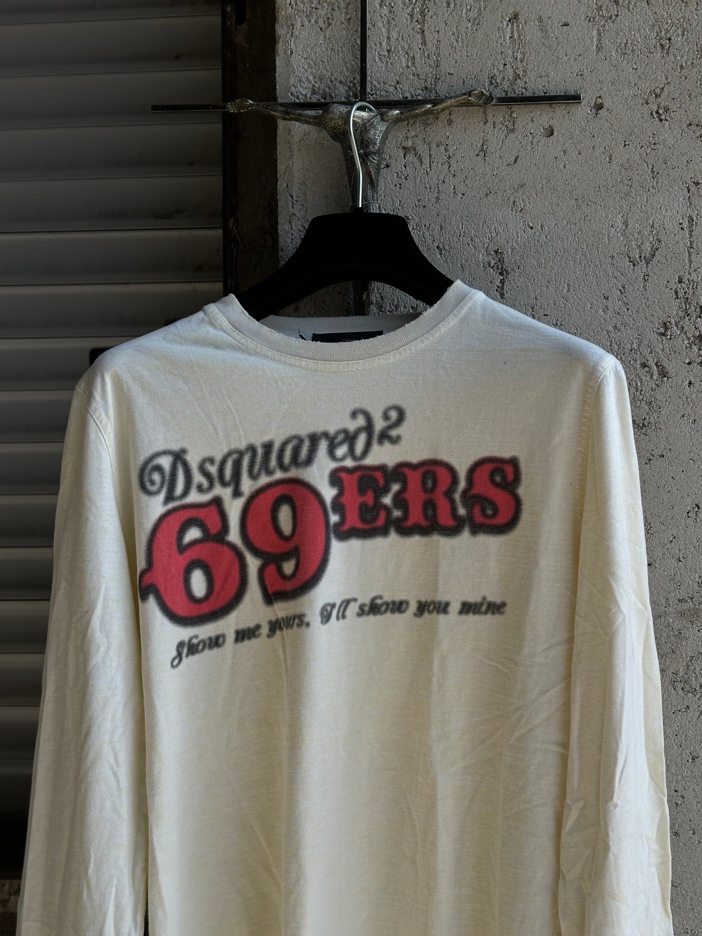 DSQUARED2 69 CREAM LONGSLEEVE