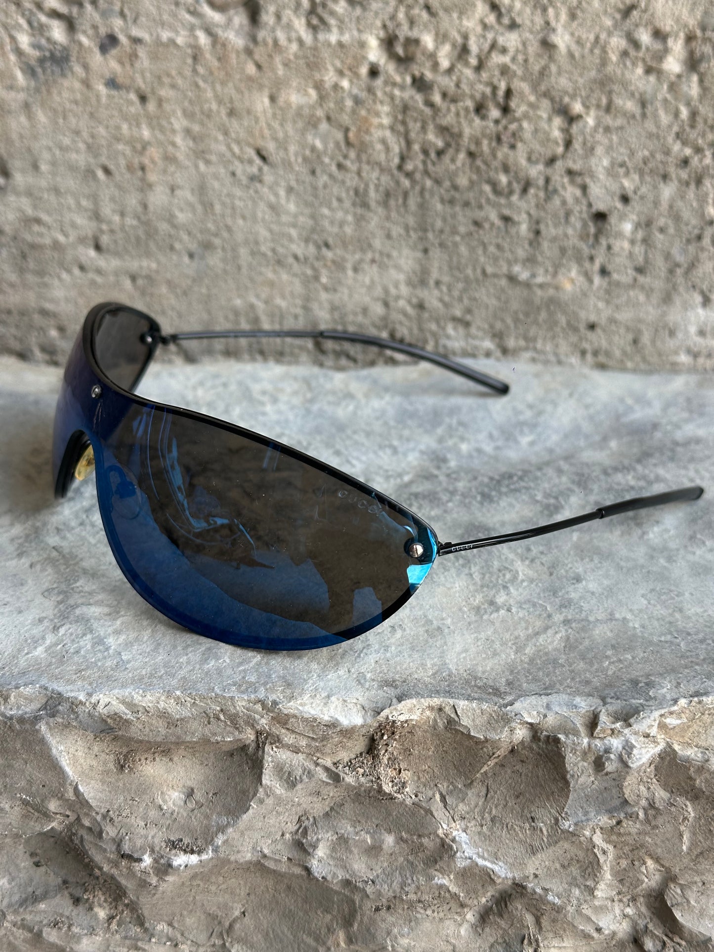 GUCCI TOM FORD ERA GG 1657/S BLUE MIRRORED SUNGLASSES