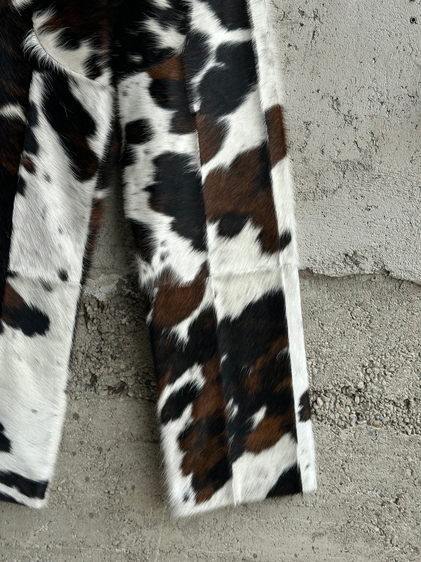 ION ACHILLES GABRIEL COWHIDE BAGGY PANTS